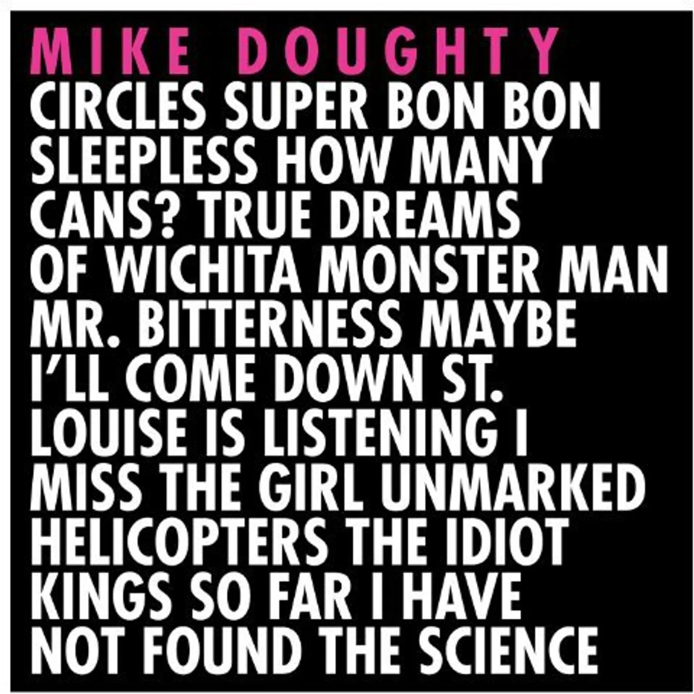 Mike Doughty Circles Vinyl Record