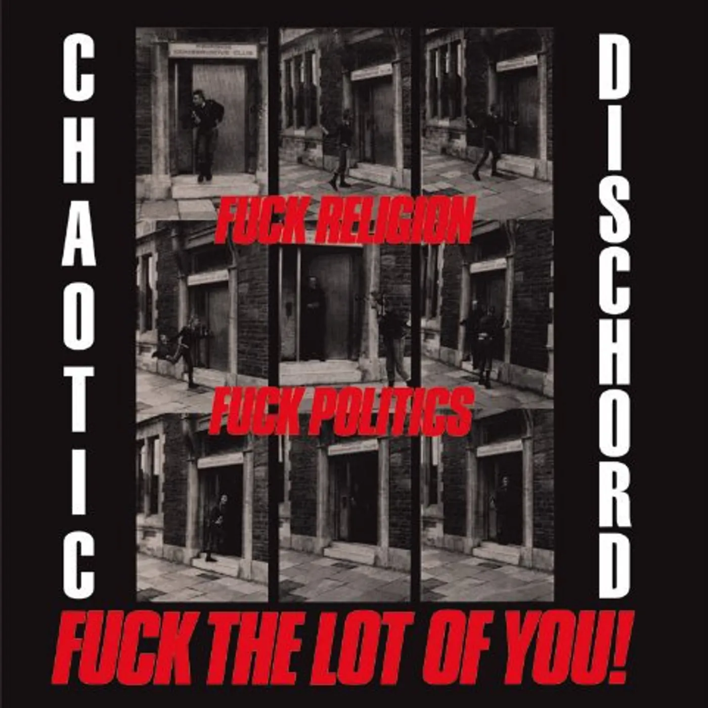 Chaotic Dischord FUCK RELIGION Vinyl Record