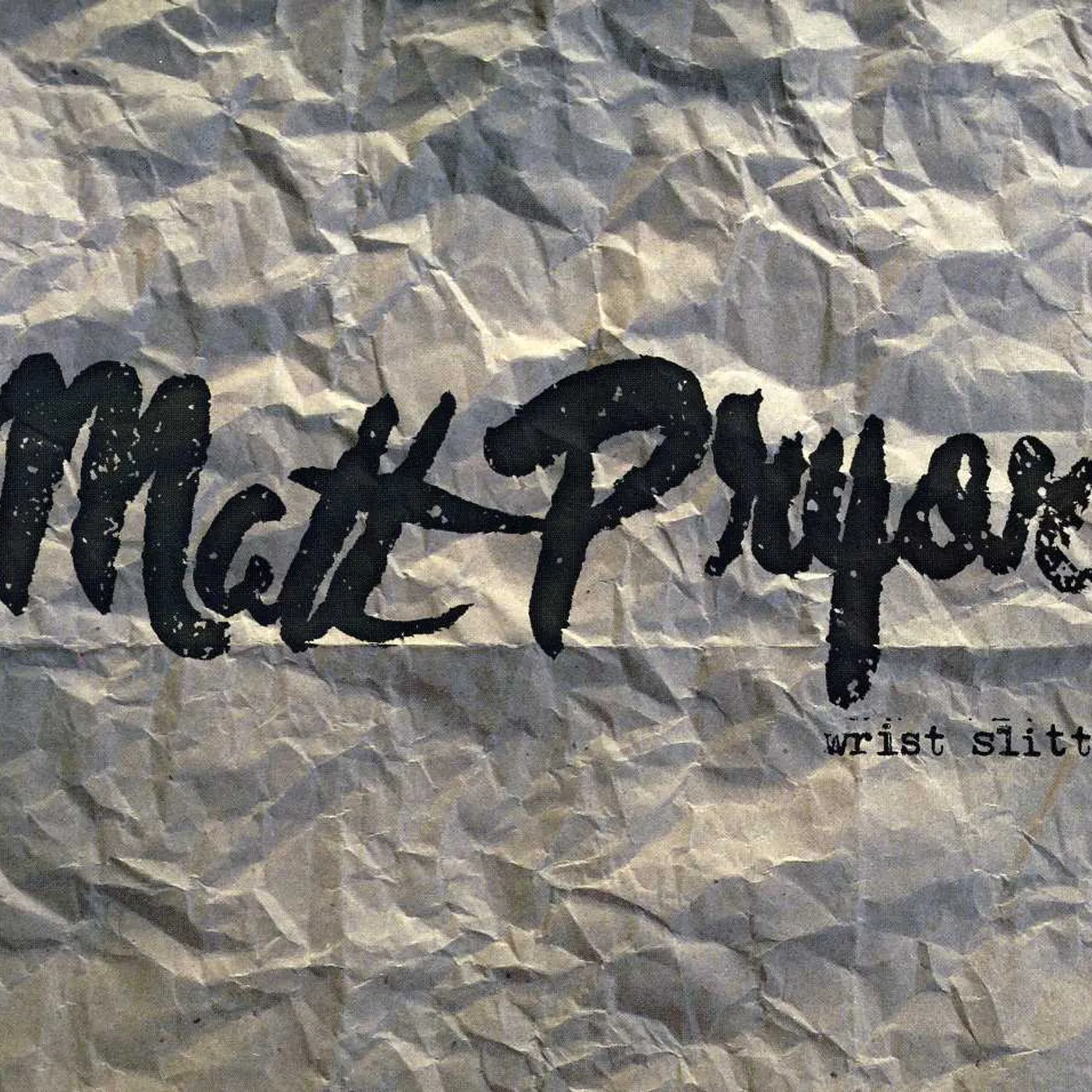 Matt Pryor WRIST SLITTER CD