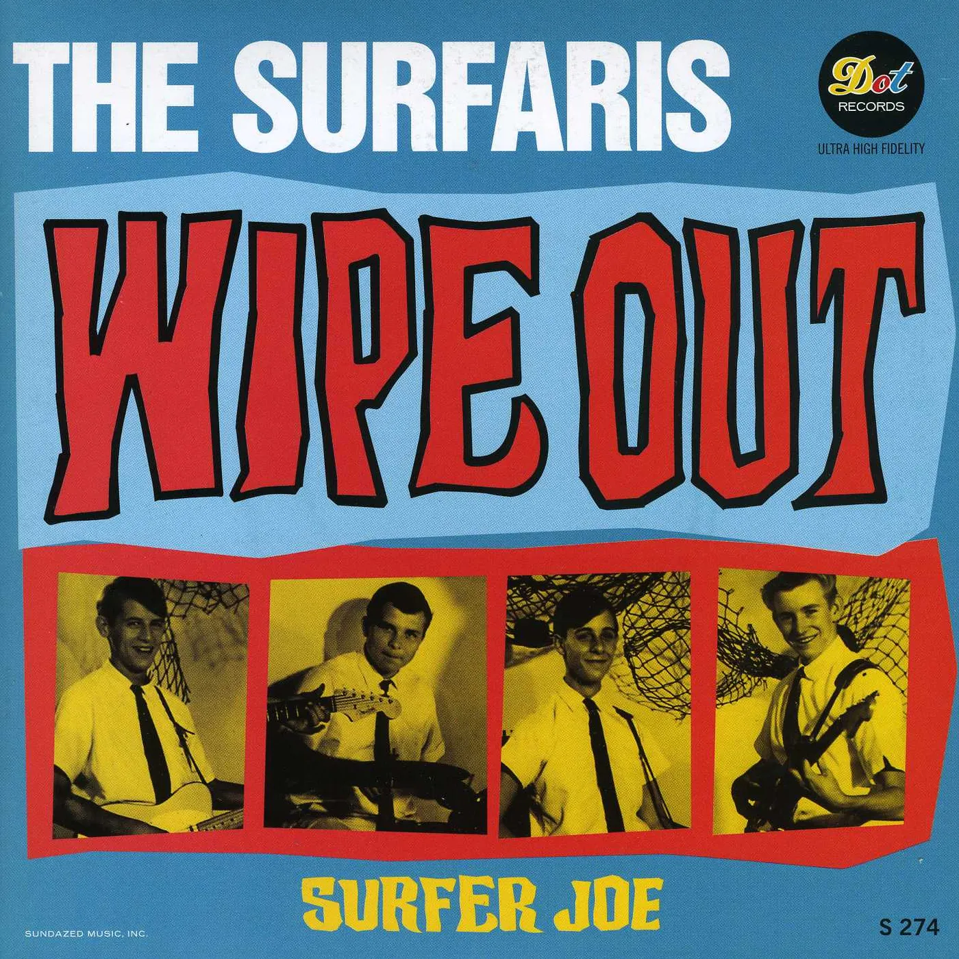 Surfaris Wipe Out / Surfer Joe Vinyl Record