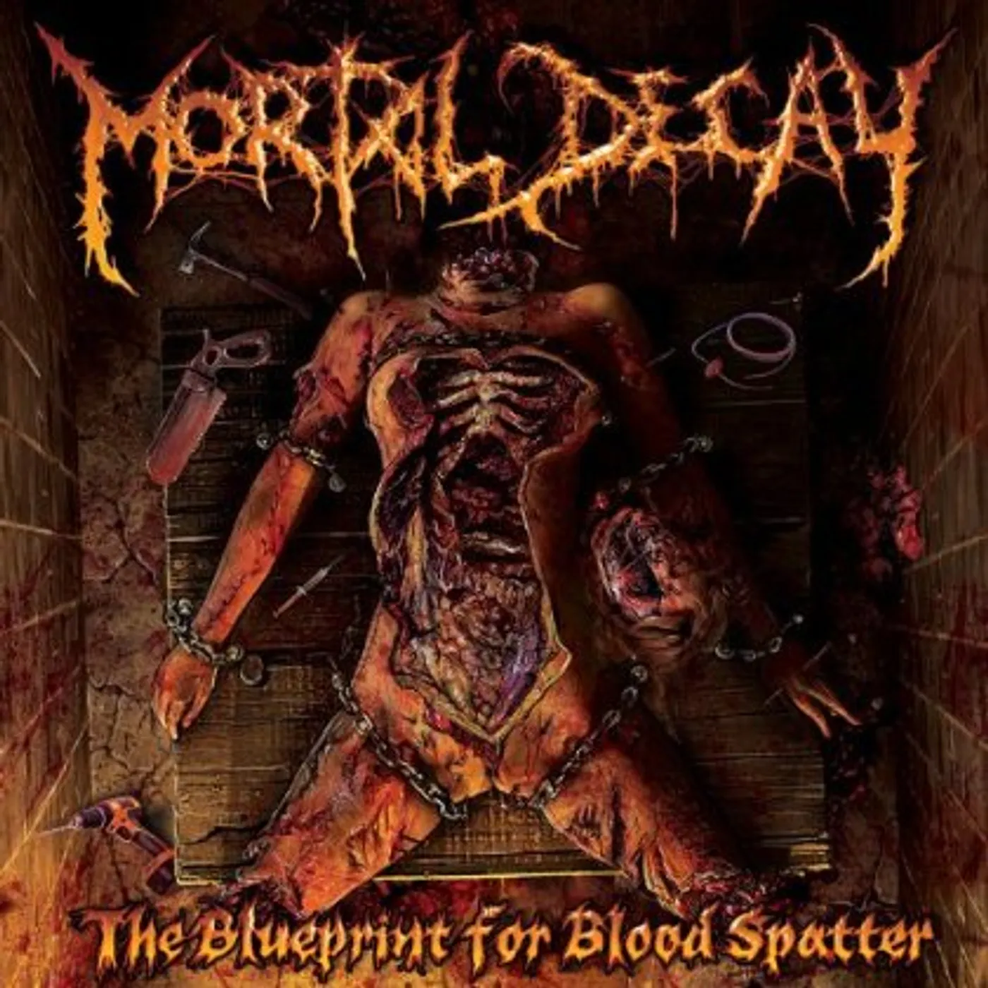 Mortal Decay BLUEPRINT FOR BLOOD SPLATTER CD