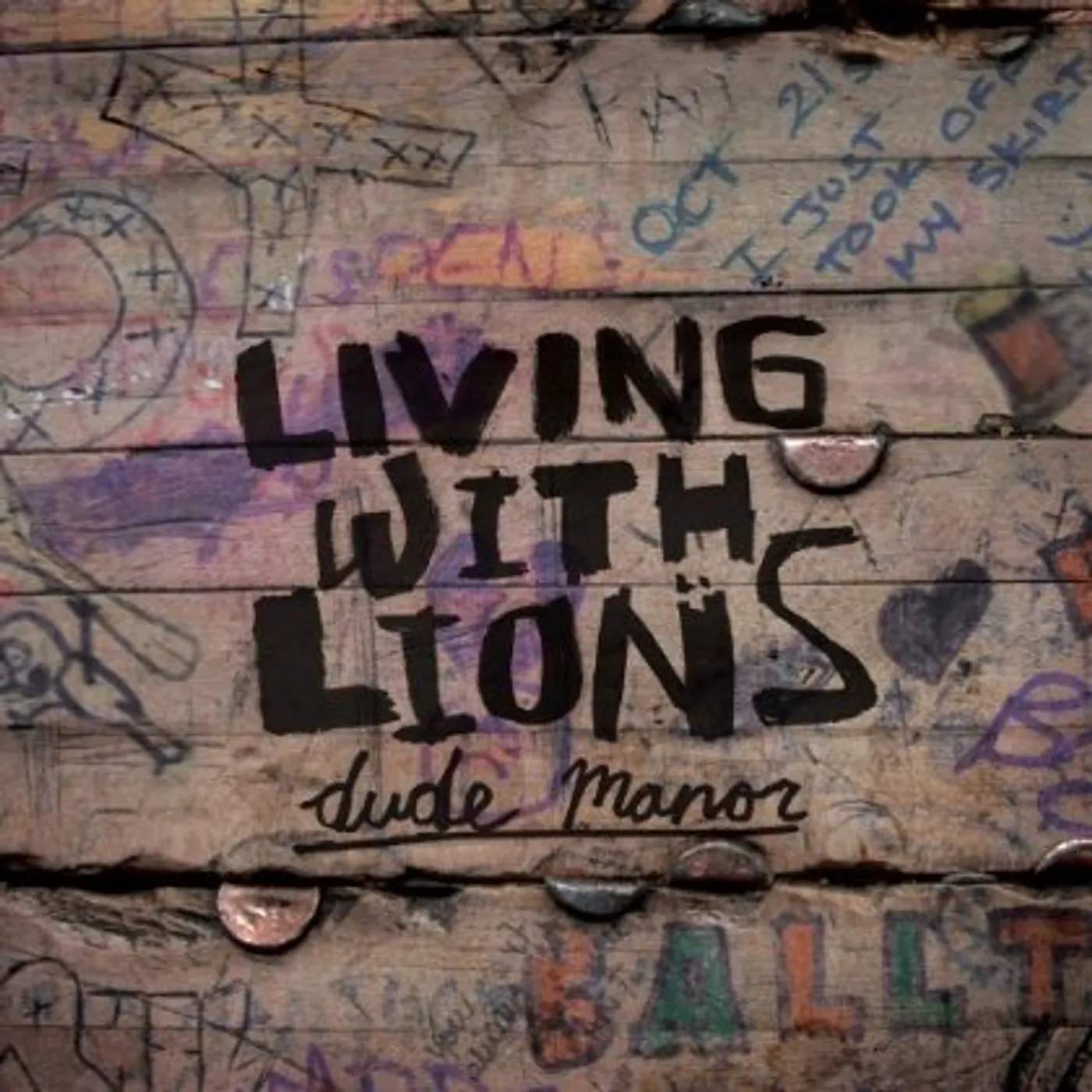 Living With Lions DUDE MANOR CD