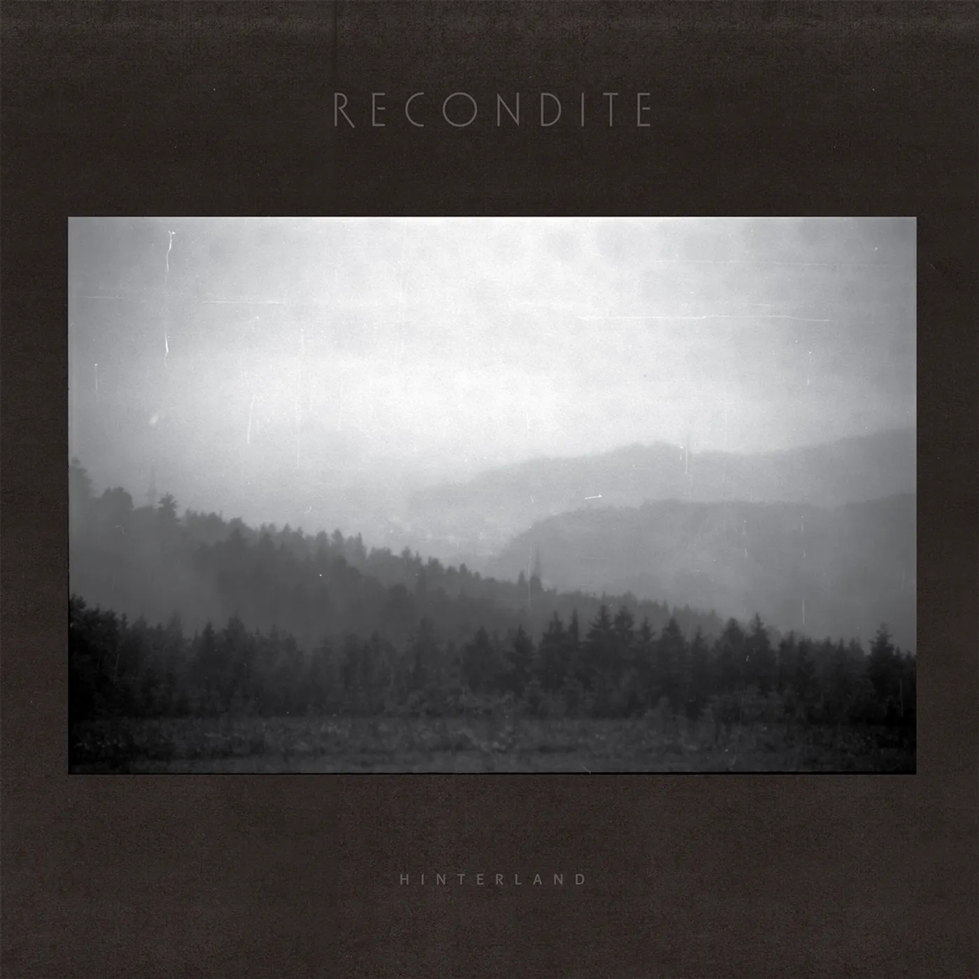 Recondite Hinterland Vinyl Record