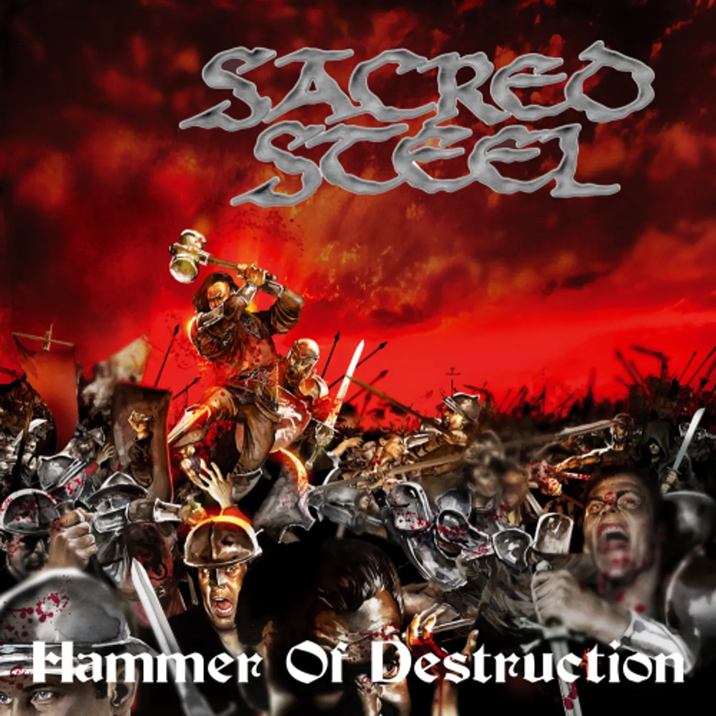 Sacred Steel HAMMER OF DESTRUCTION (GER) (Vinyl)