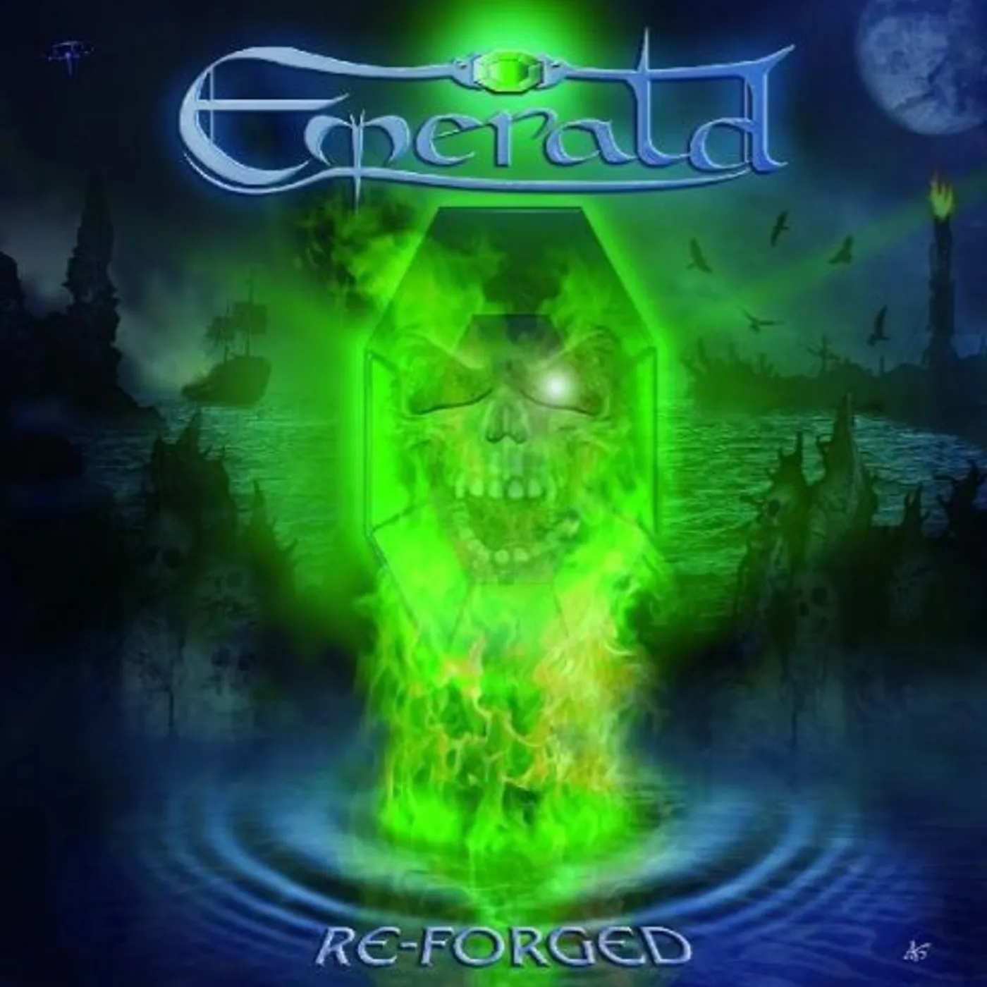 Emerald Re-Forged Vinyl Record