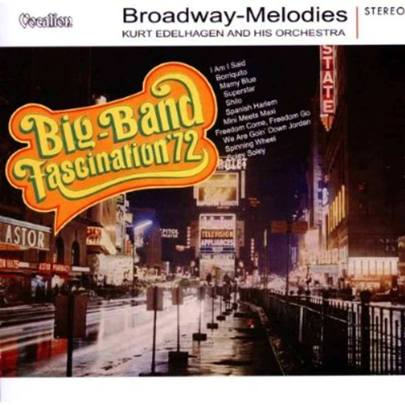 Kurt Edelhagen BROADWAY-MELODIES/BIG-BAND CD