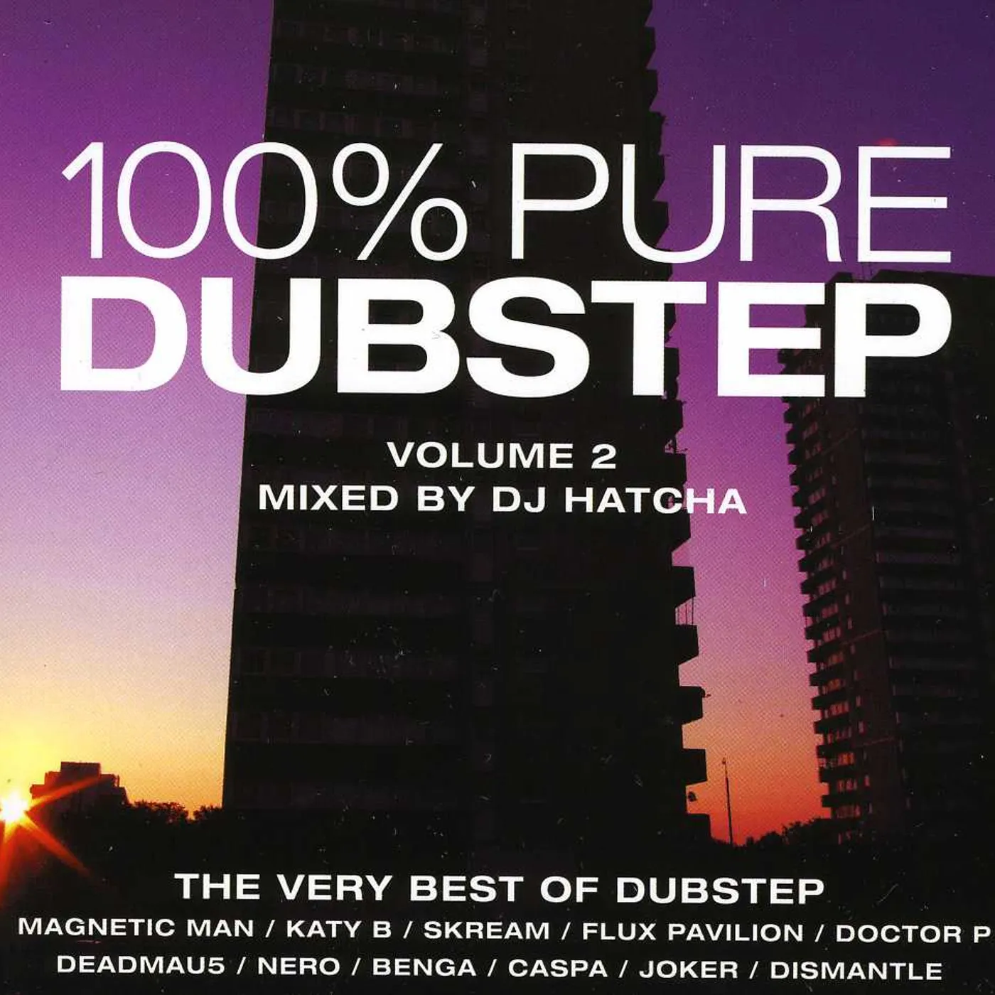 DJ Hatcha V2 100 PERCENT PURE DUBSTEP CD