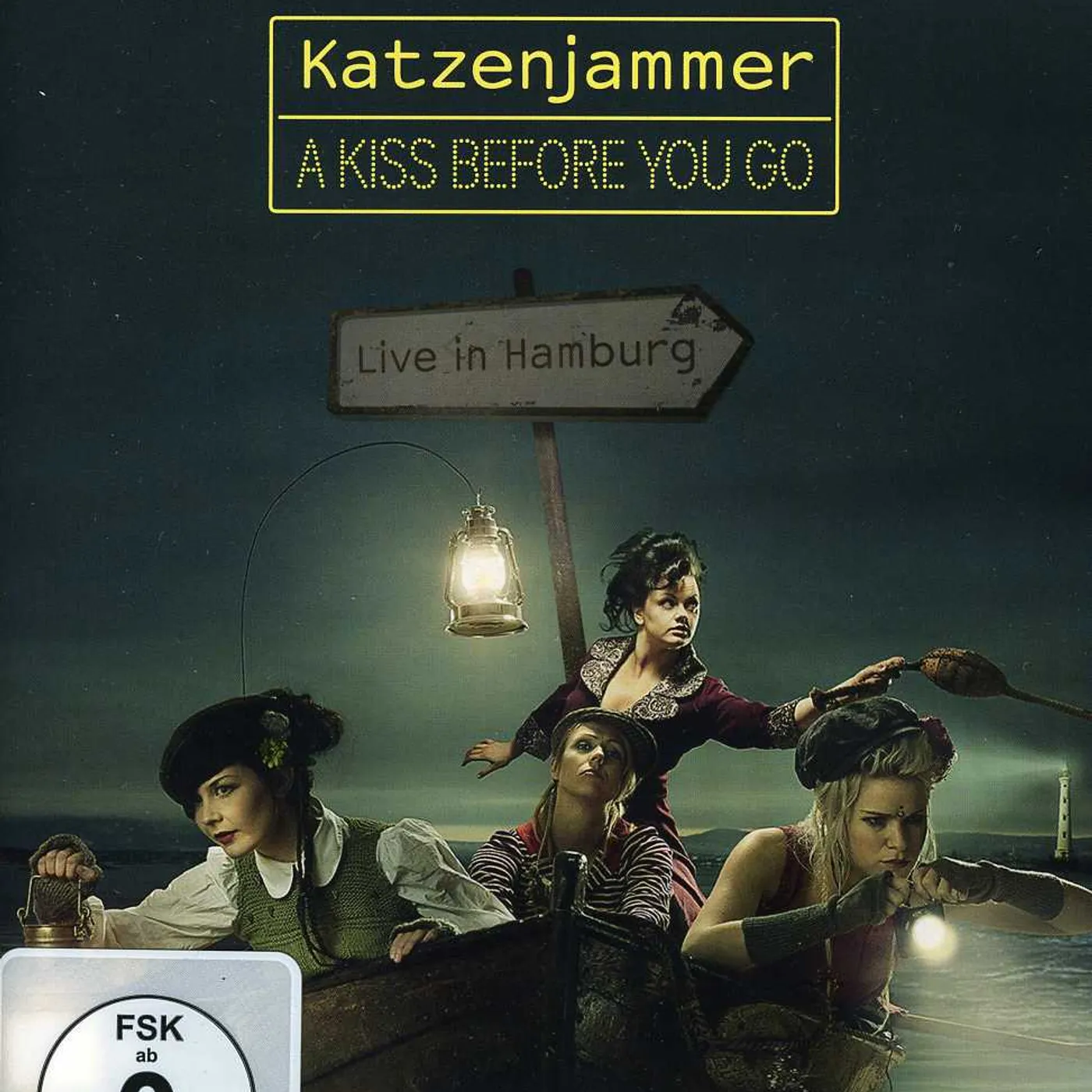 Katzenjammer KISS BEFORE YOU GO-LIVE IN HAMBURG (BLU RAY) Blu-ray
