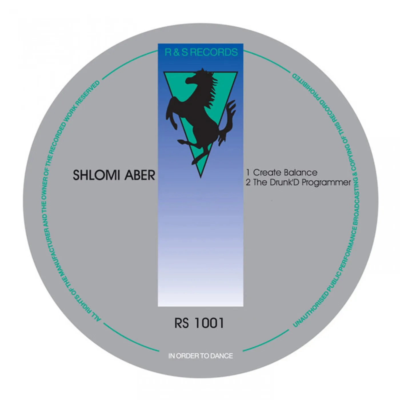 Shlomi Aber CREATE BALANCE/DRUNK'D PROGRAMMER Vinyl Record