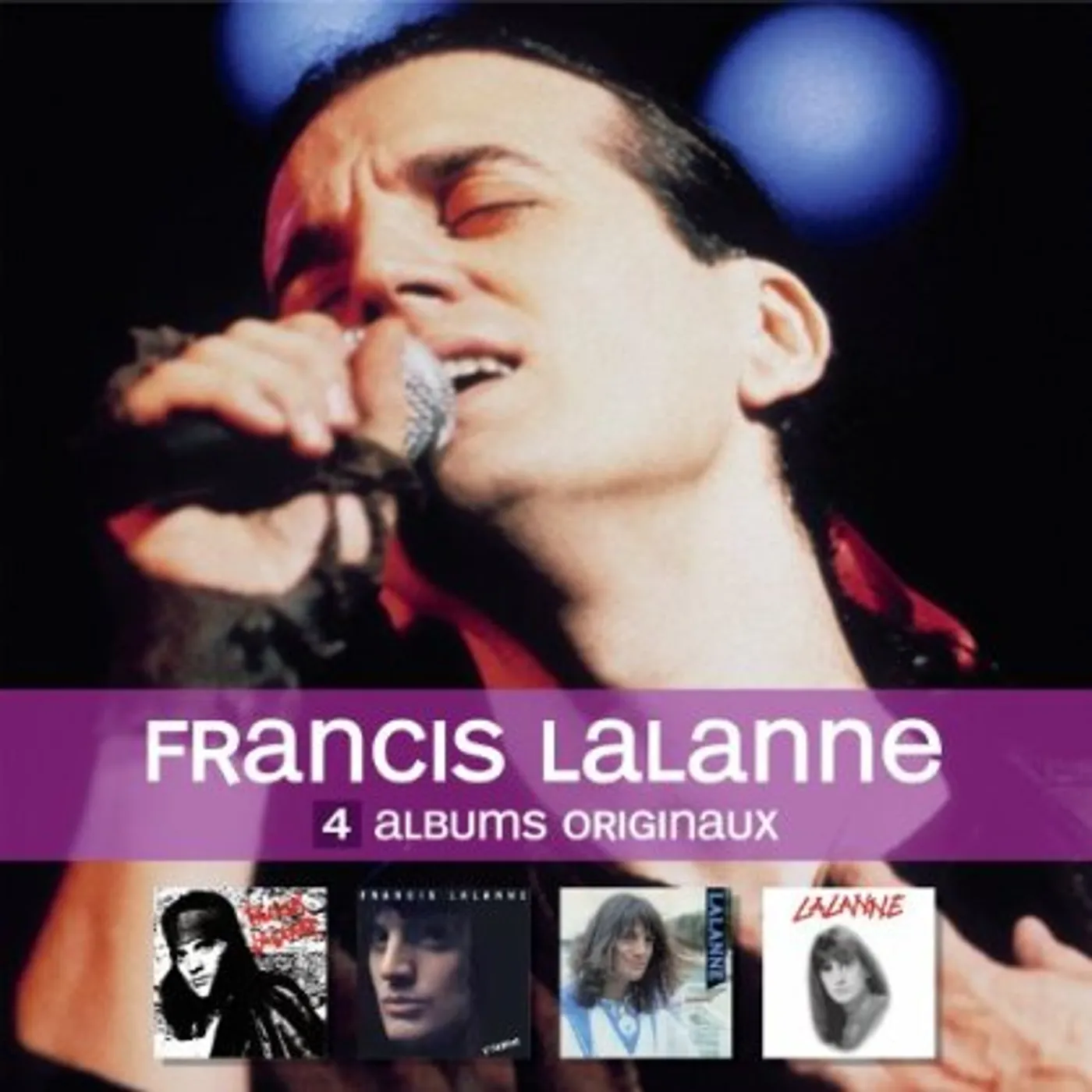 Francis Lalanne 4 ALBUMS ORIGINAUX CD