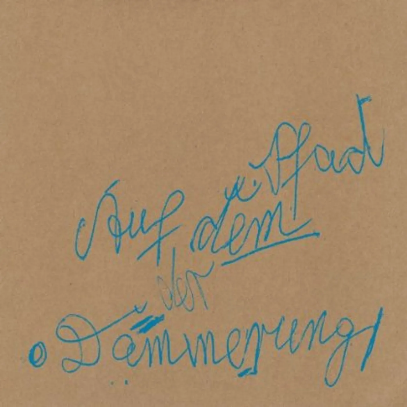 Tocotronic AUD DEM PFAD DER DAEMMERUNG Vinyl Record