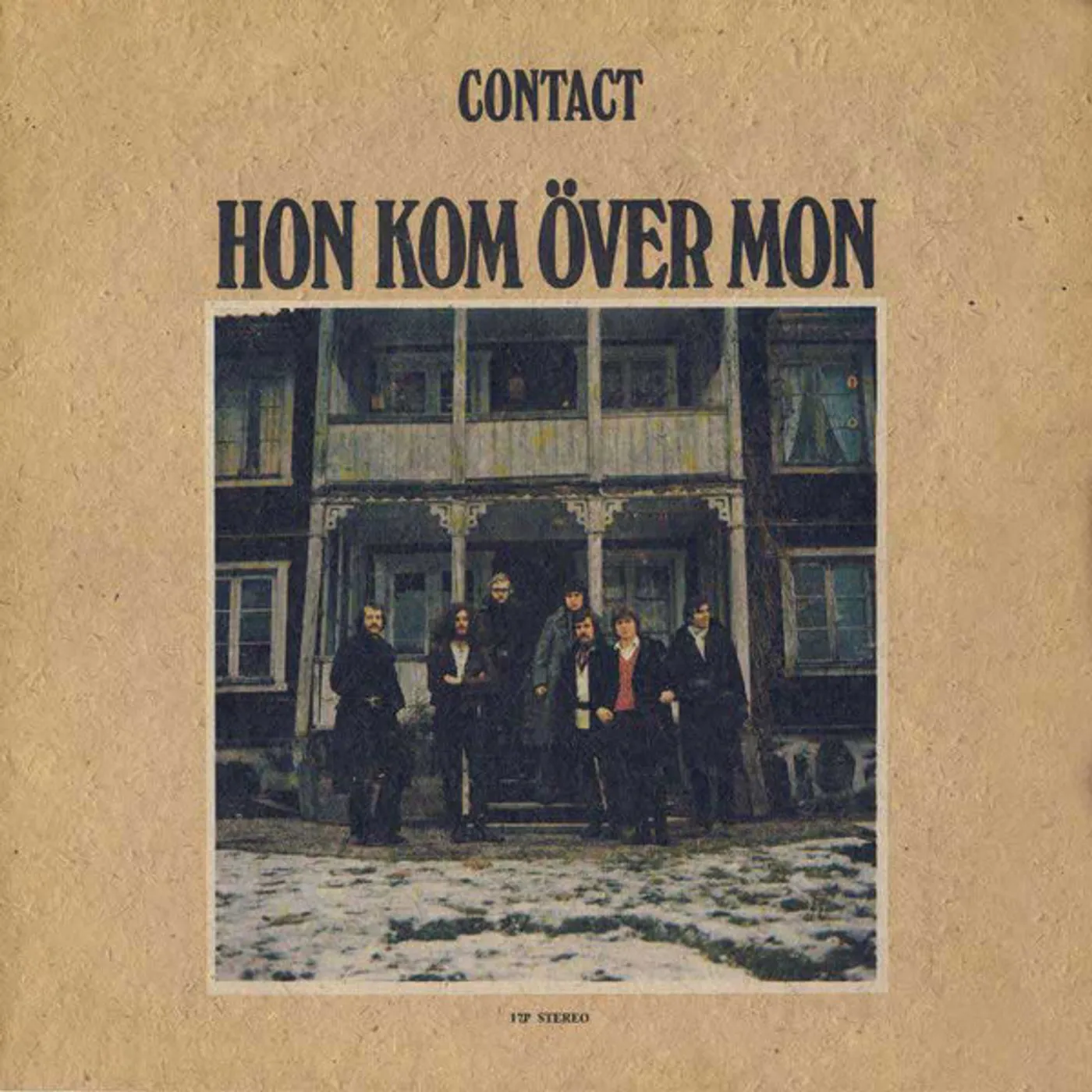 Contact HON KOM OVER MON Vinyl Record - Sweden Release