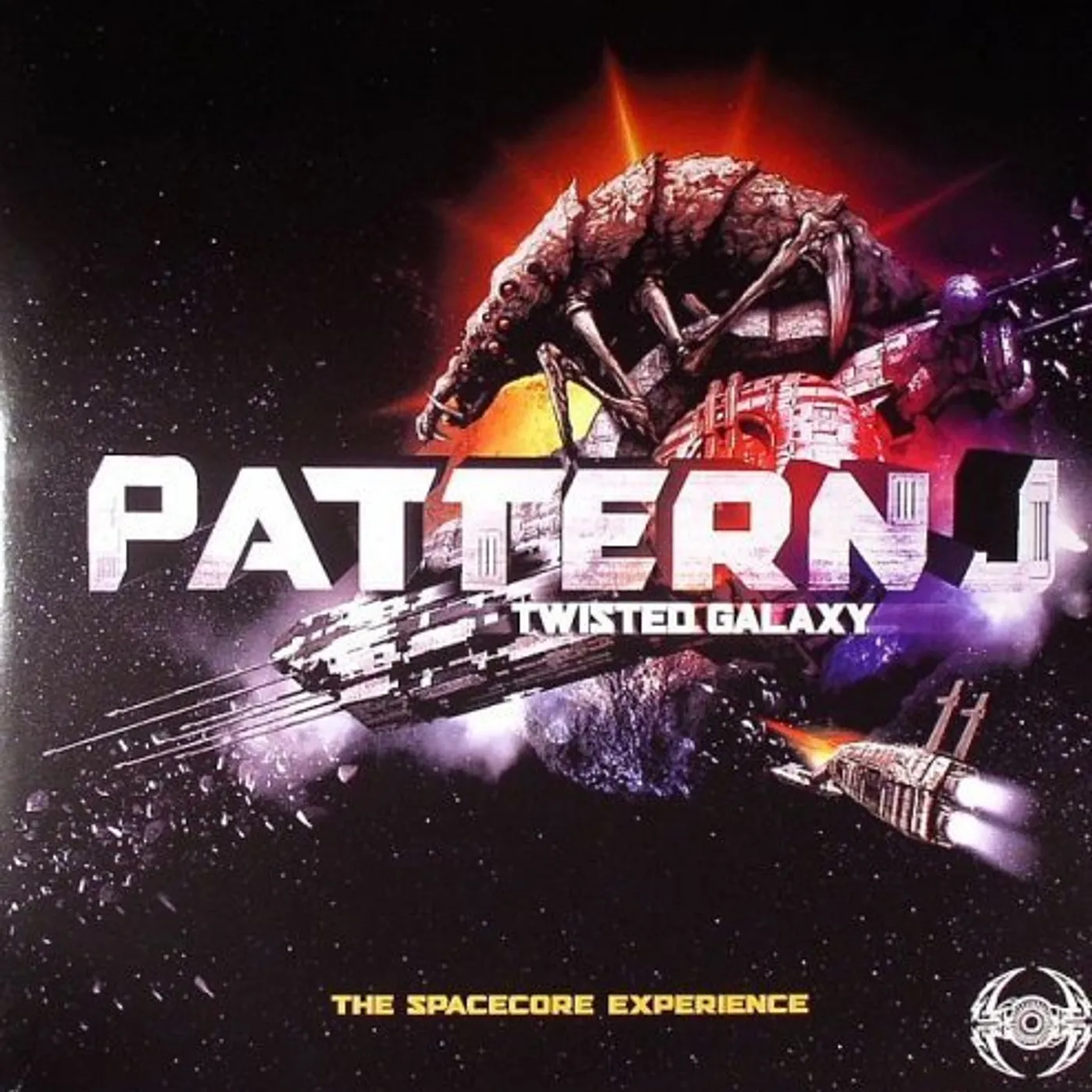 Pattern J Twisted Galaxy Vinyl Record