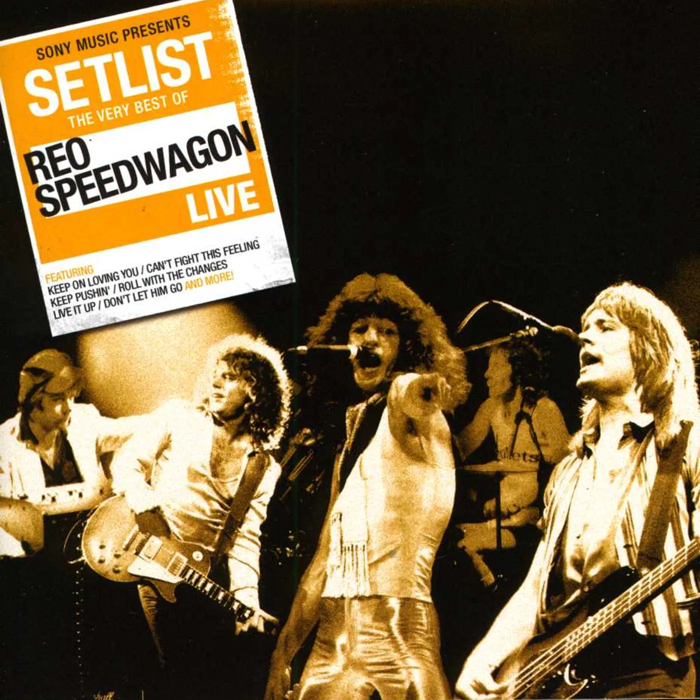 REO Speedwagon SETLIST: THE VERY BEST OF REO CD