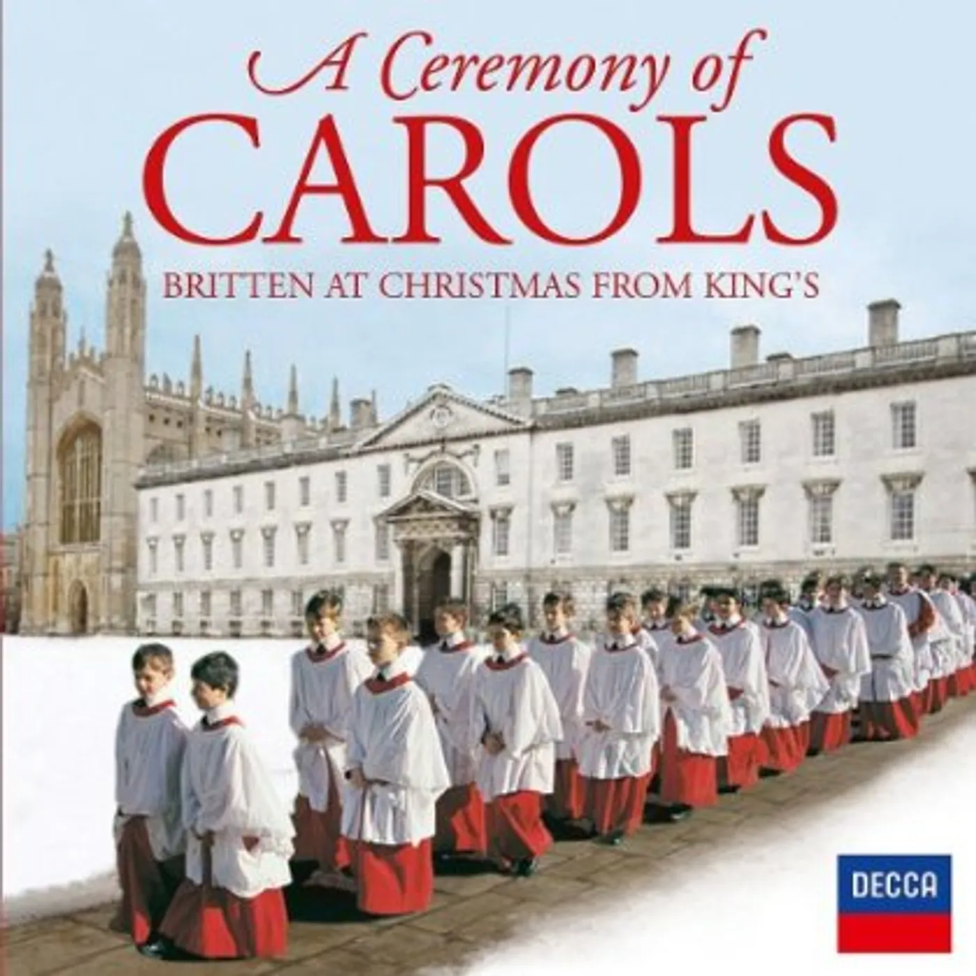 Benjamin Britten CEREMONY OF CAROLS BRITTEN AT CHRISTMAS FROM KINGS CD