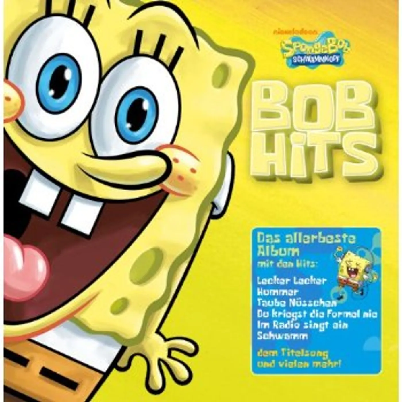 SPONGEBOB-BOB HITS CD