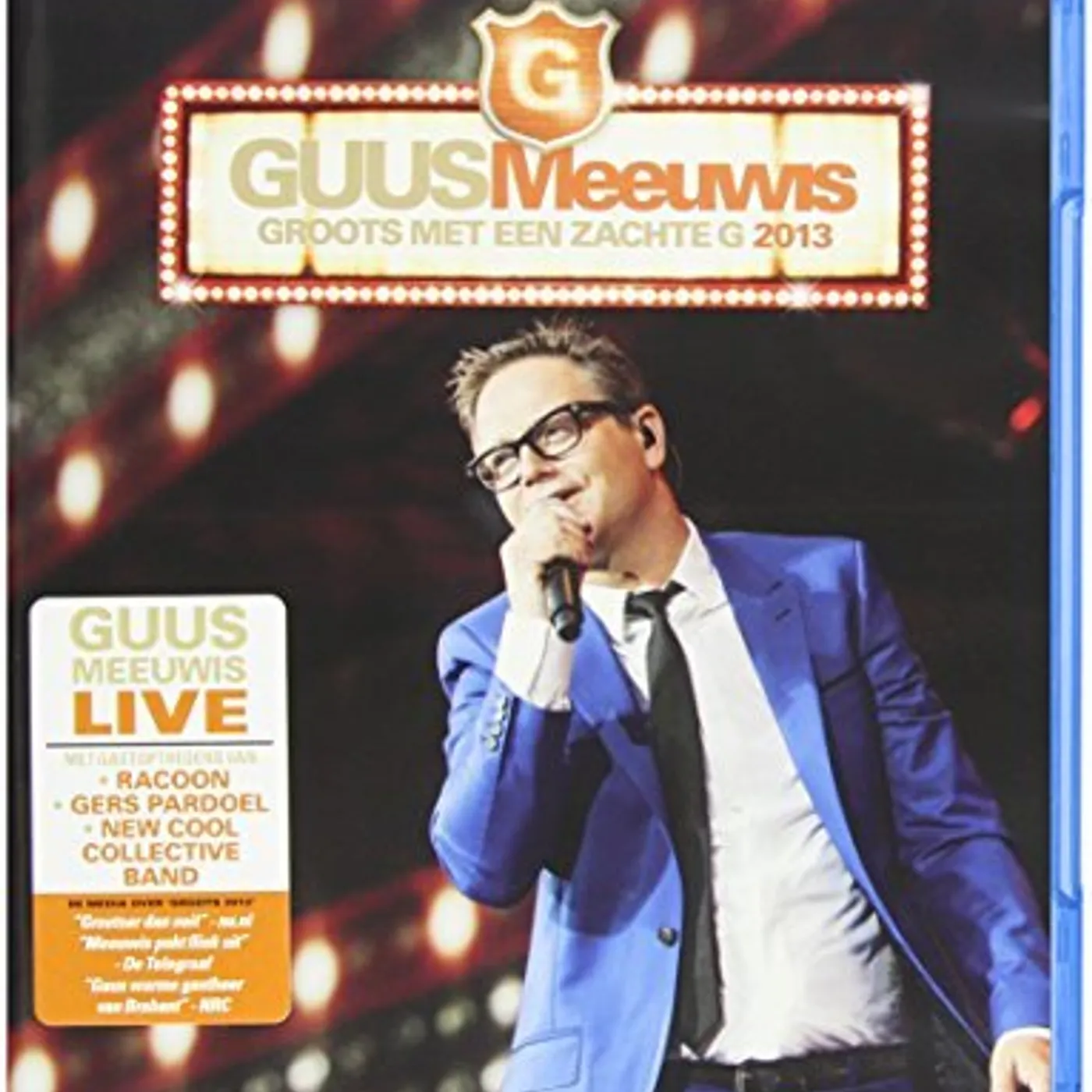 Guus Meeuwis GROOTS MET EEN ZACHTE G 2013/LIVE@PSV STADION 2013 Blu-ray