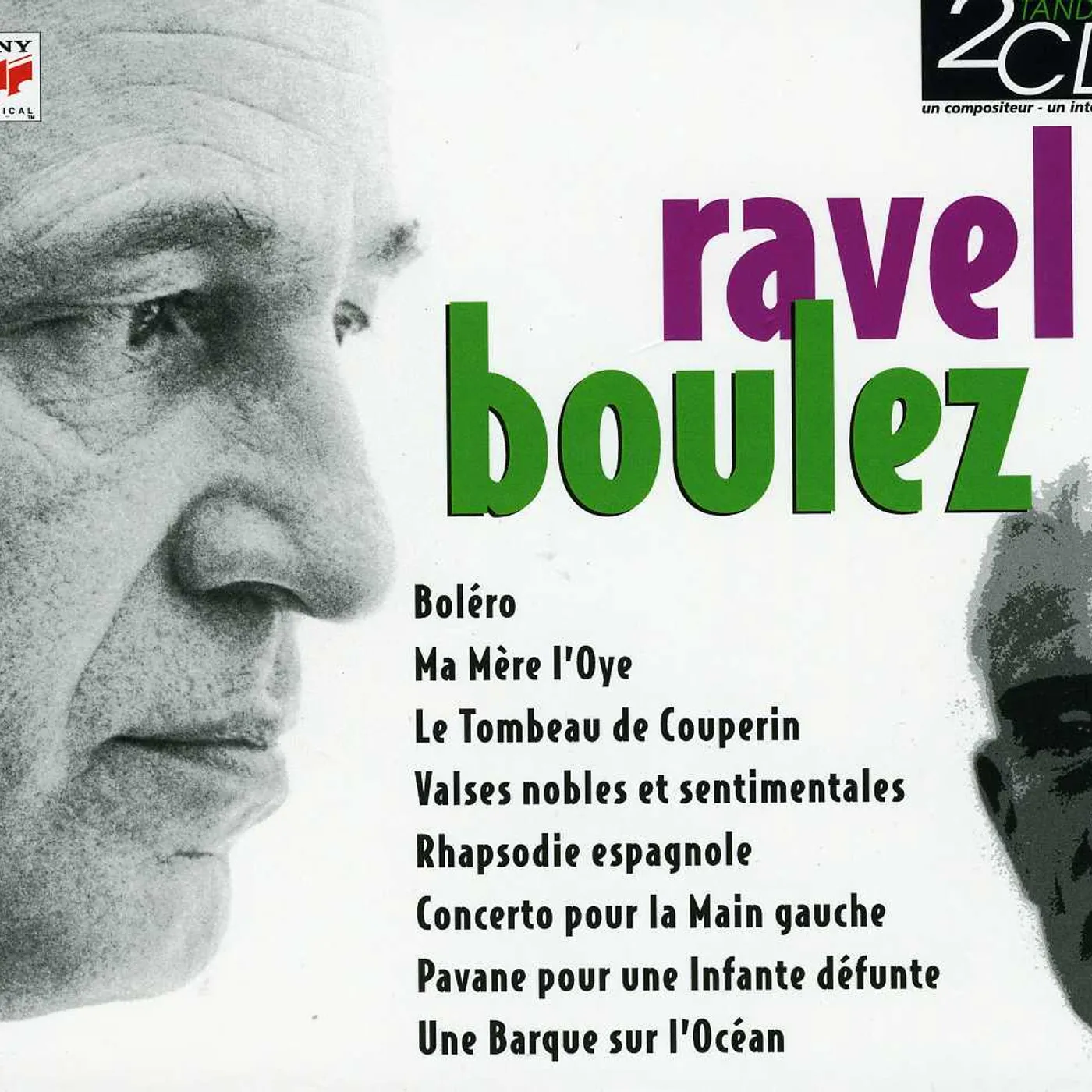 Pierre Boulez TANDEM RAVEL/BOULEZ CD