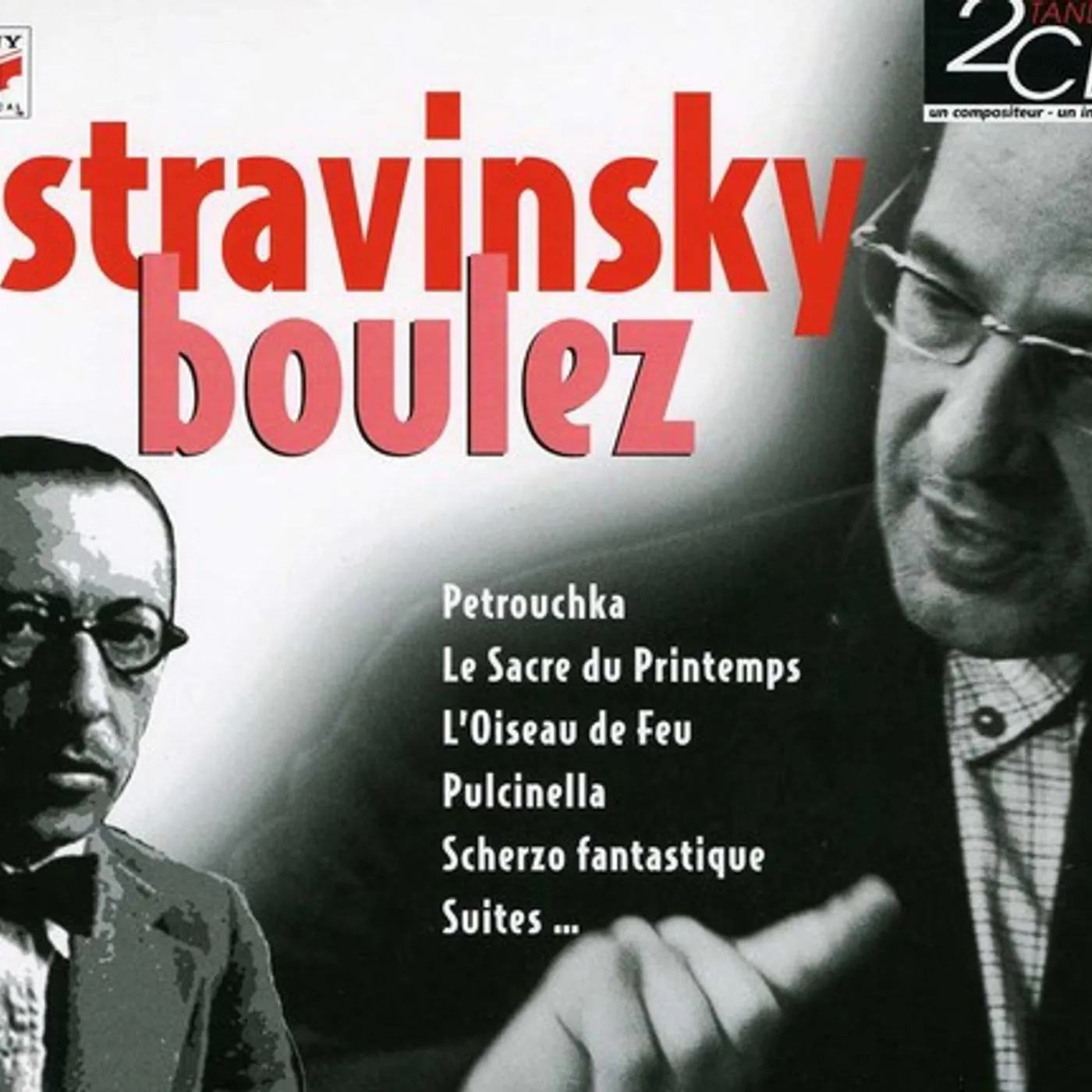 Pierre Boulez TANDEM STRAVINSKY/BOULEZ CD