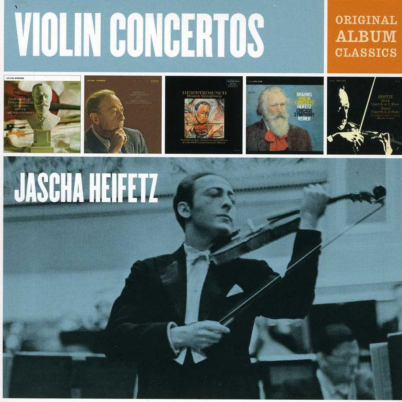 Jascha Heifetz ORIGINAL ALBUM CLASSICS CD