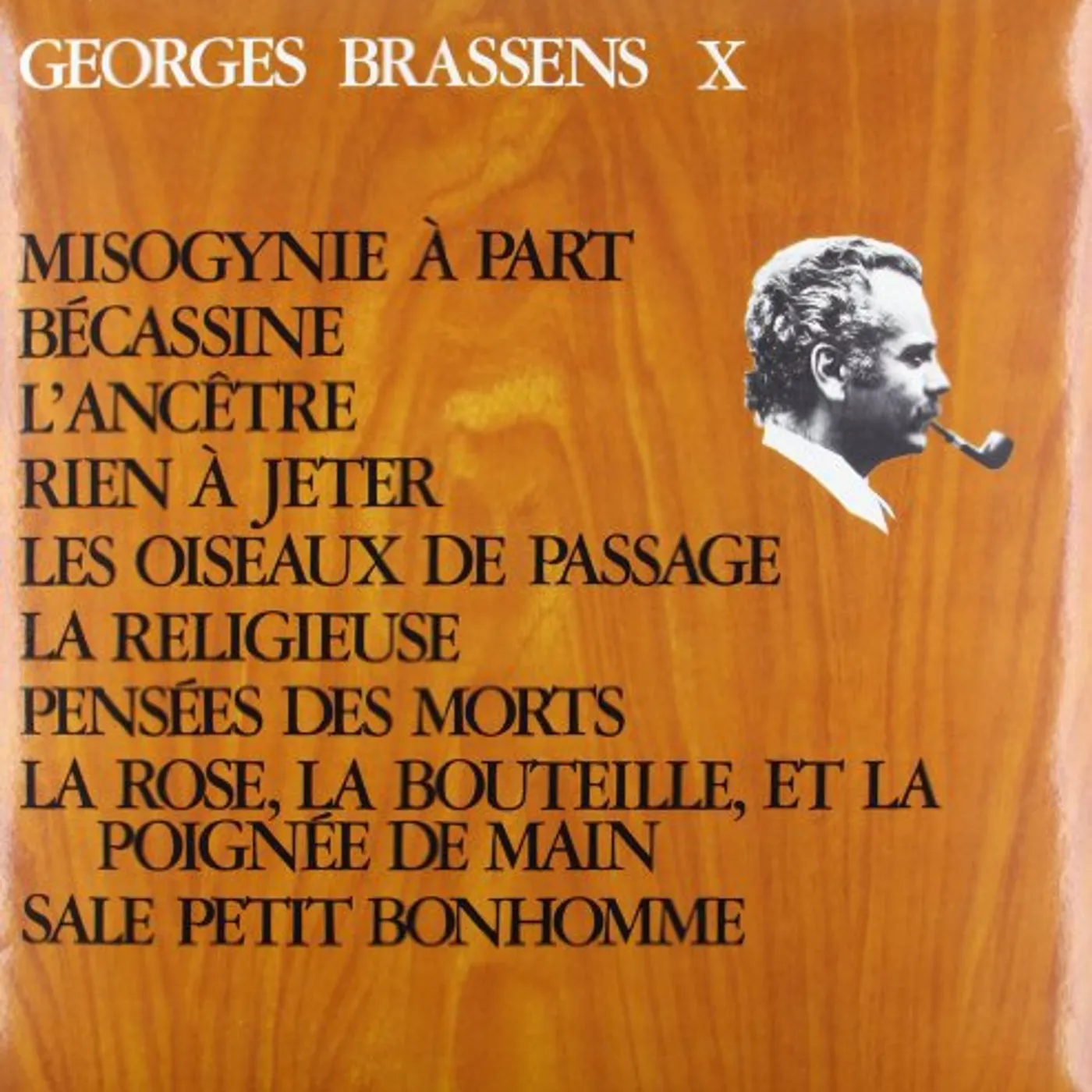 Georges Brassens VOL. 12-MISOGYNIE A PART Vinyl Record