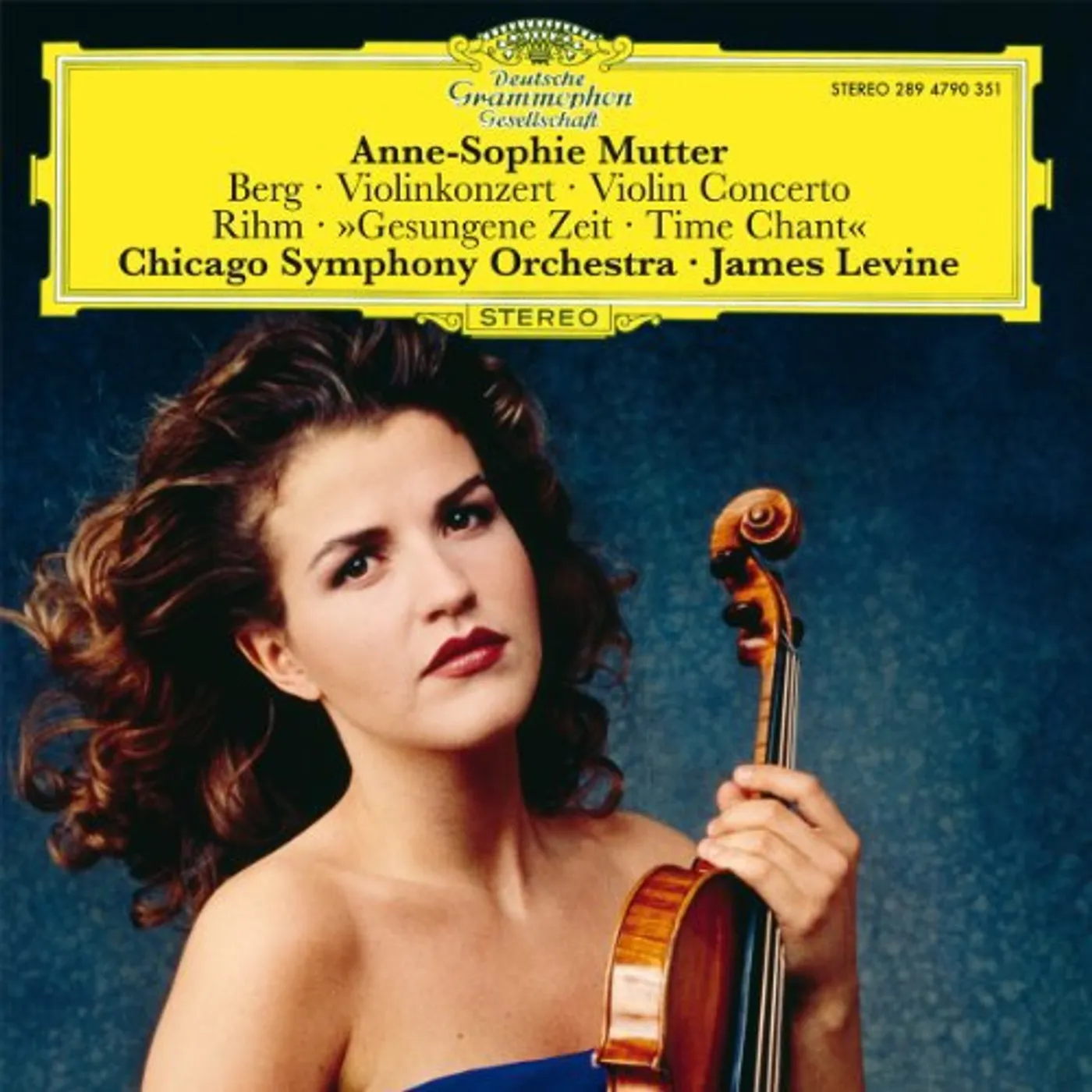Anne-Sophie Mutter VIOLIN CONCERT/GESUNGENE Vinyl Record
