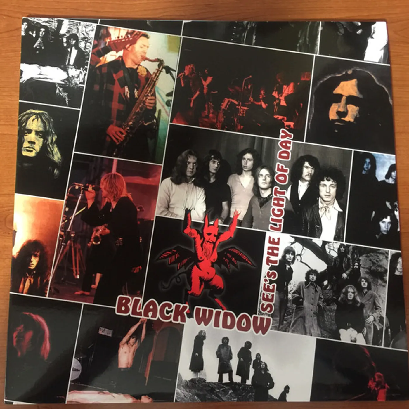 Black Widow SEE'S THE LIGHT OF DAY Vinyl Record