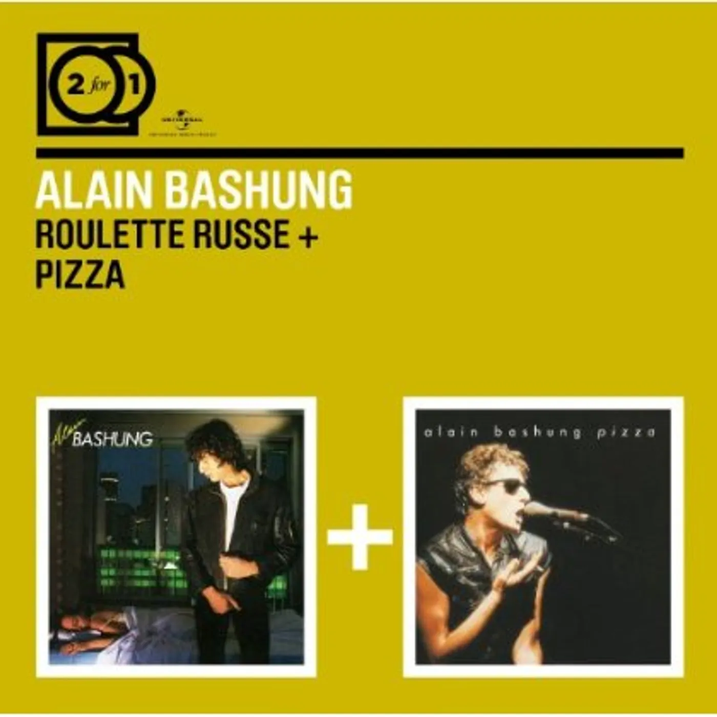 Alain Bashung ROULETTE RUSSE/PIZZA CD