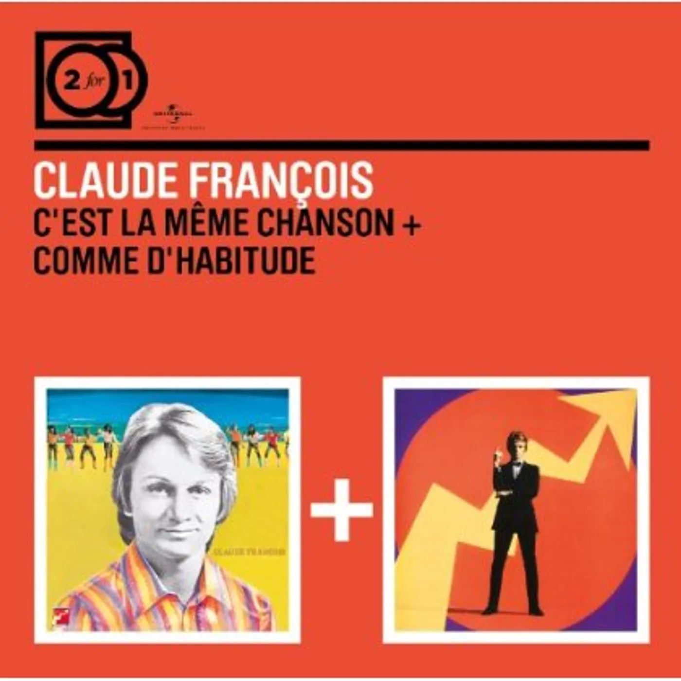 Claude François C EST LA MEME CHANSON/COMME D CD
