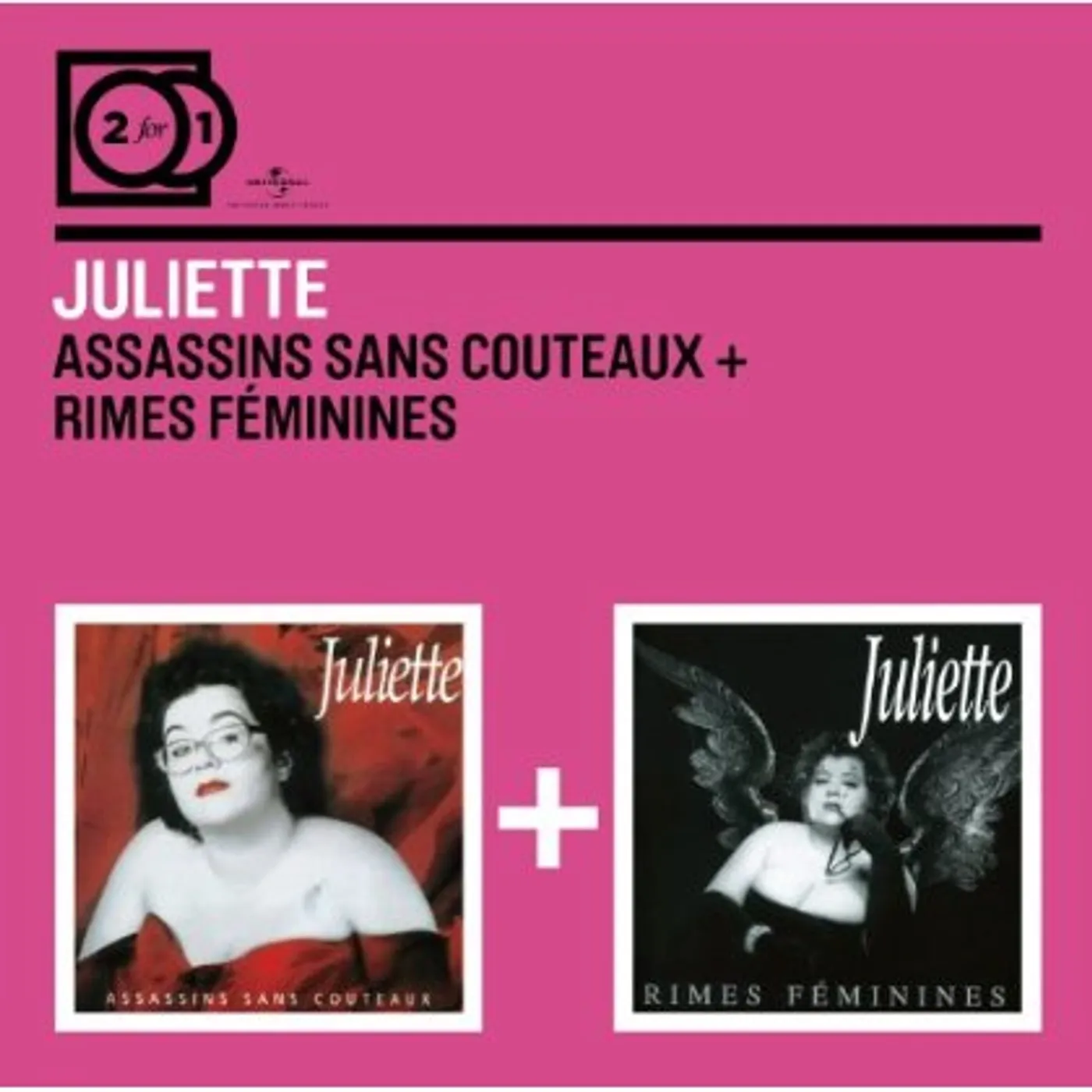 Juliette ASSASSINS SANS COUTEAUX/RIMES CD