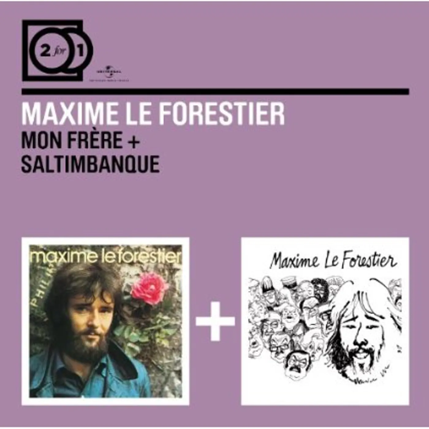 Maxime Le Forestier MON FRERE/SALTIMBANQUE CD