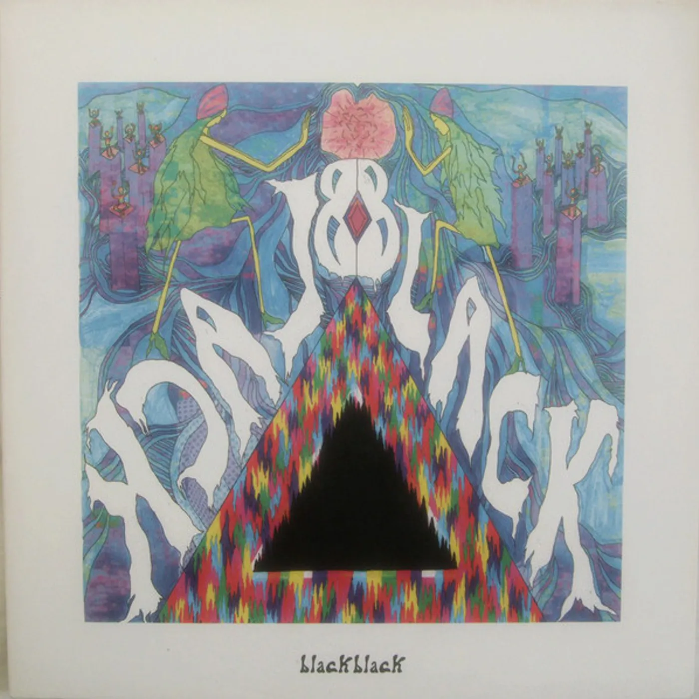 The Black Black Vinyl Record