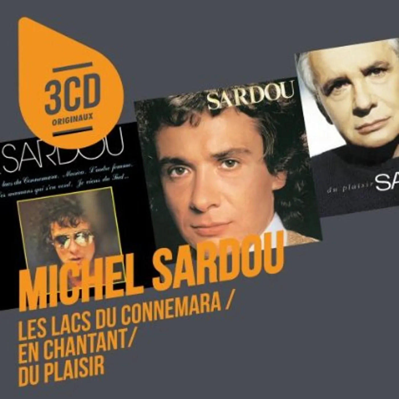 Michel Sardou 3CD ORIGINAUX CD