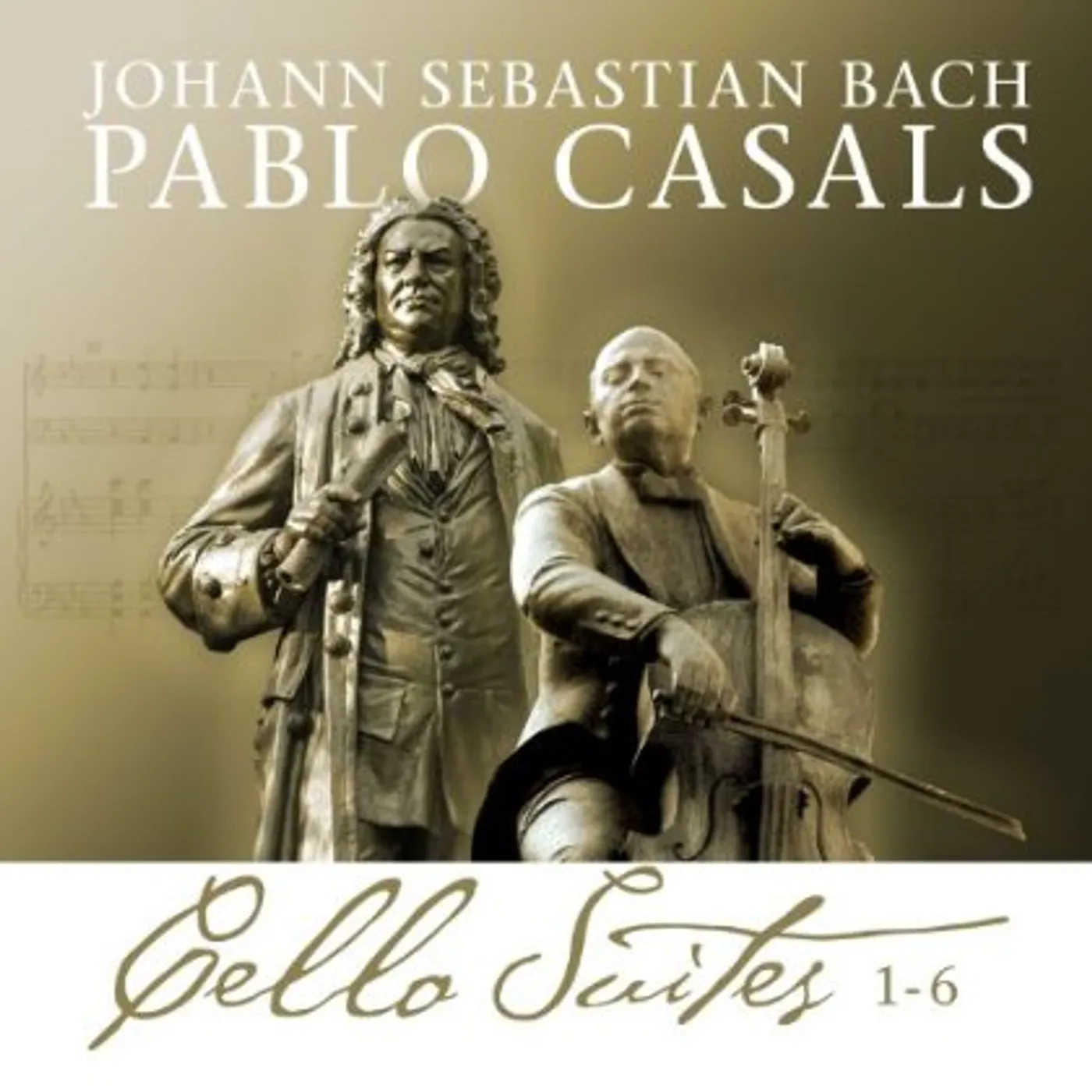 J.S. Bach CELLO SUITES 1-6 PABLO CASALS CD