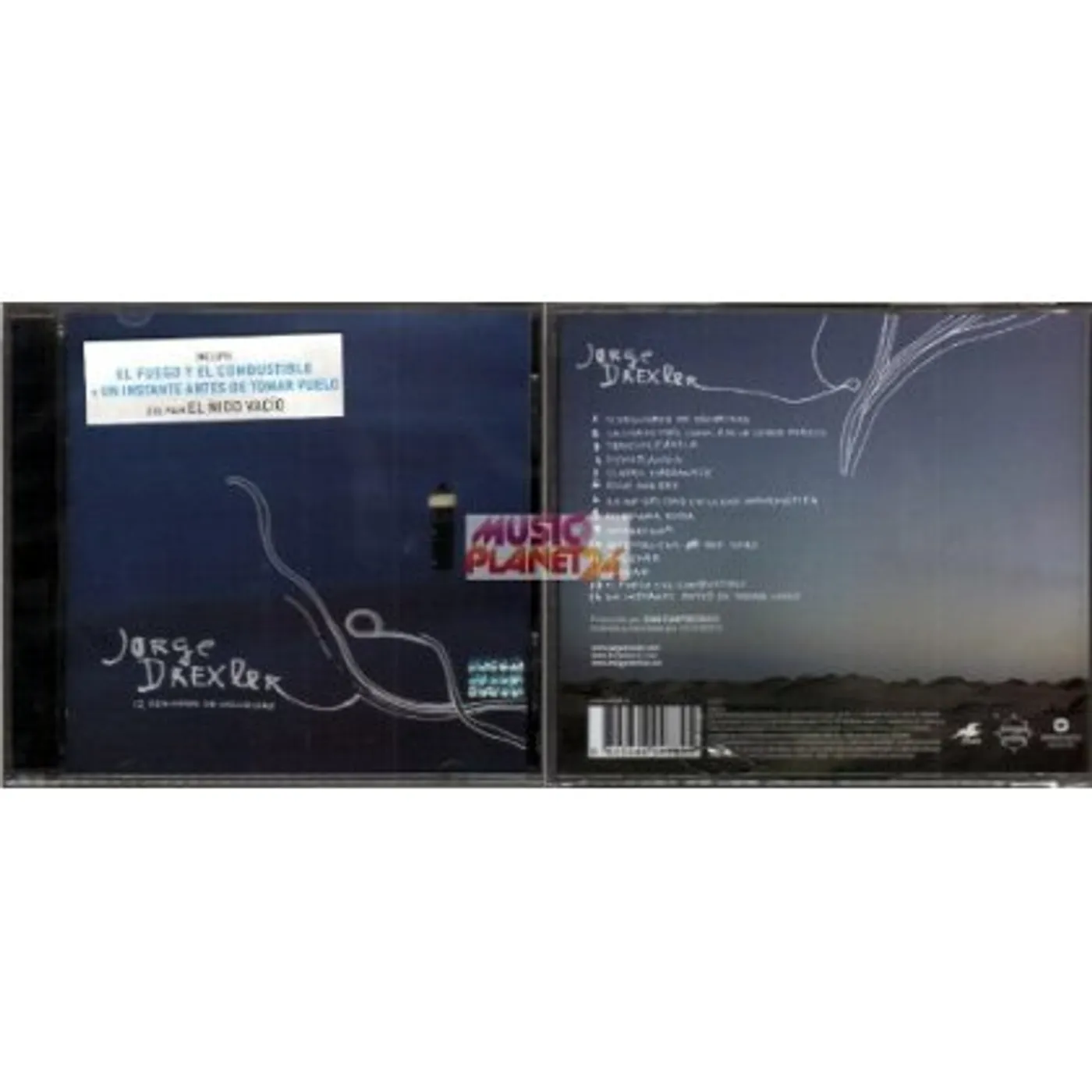 Jorge Drexler 12 SEGUNDOS DE OSCURIDAD CD