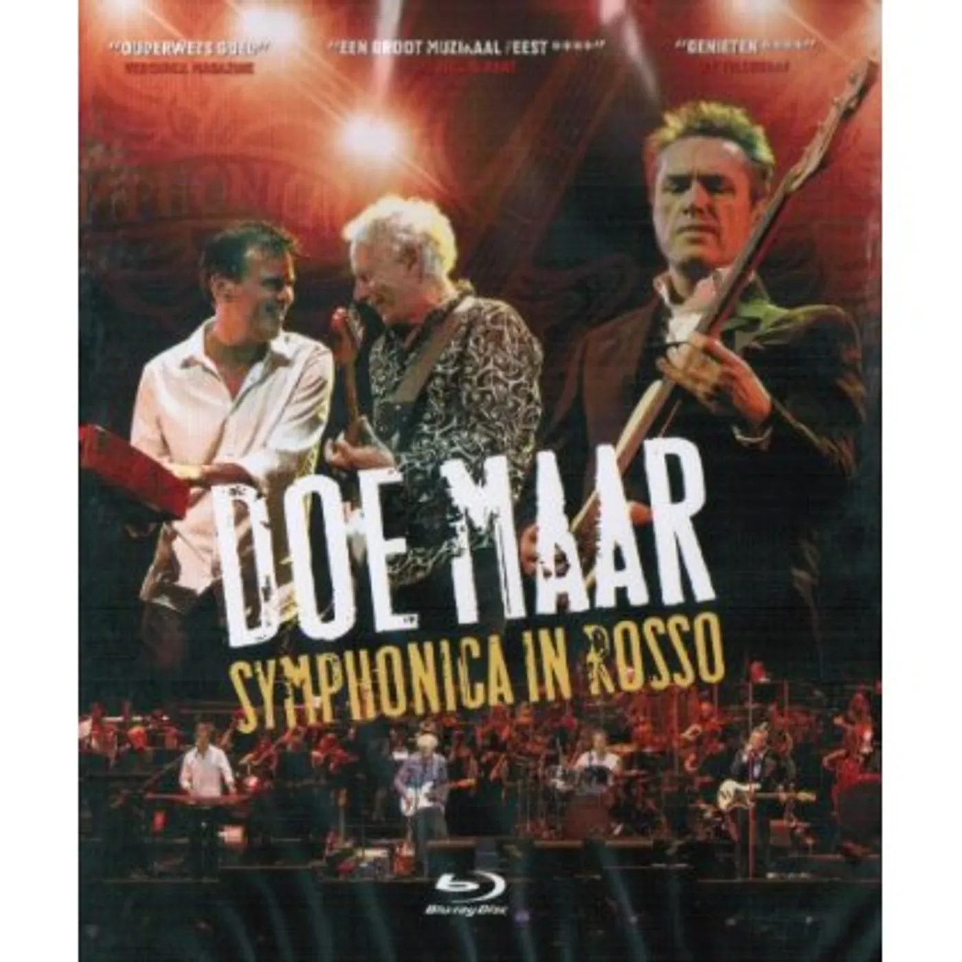 Doe Maar SYMPHONICA IN ROSSO 2012 Blu-ray