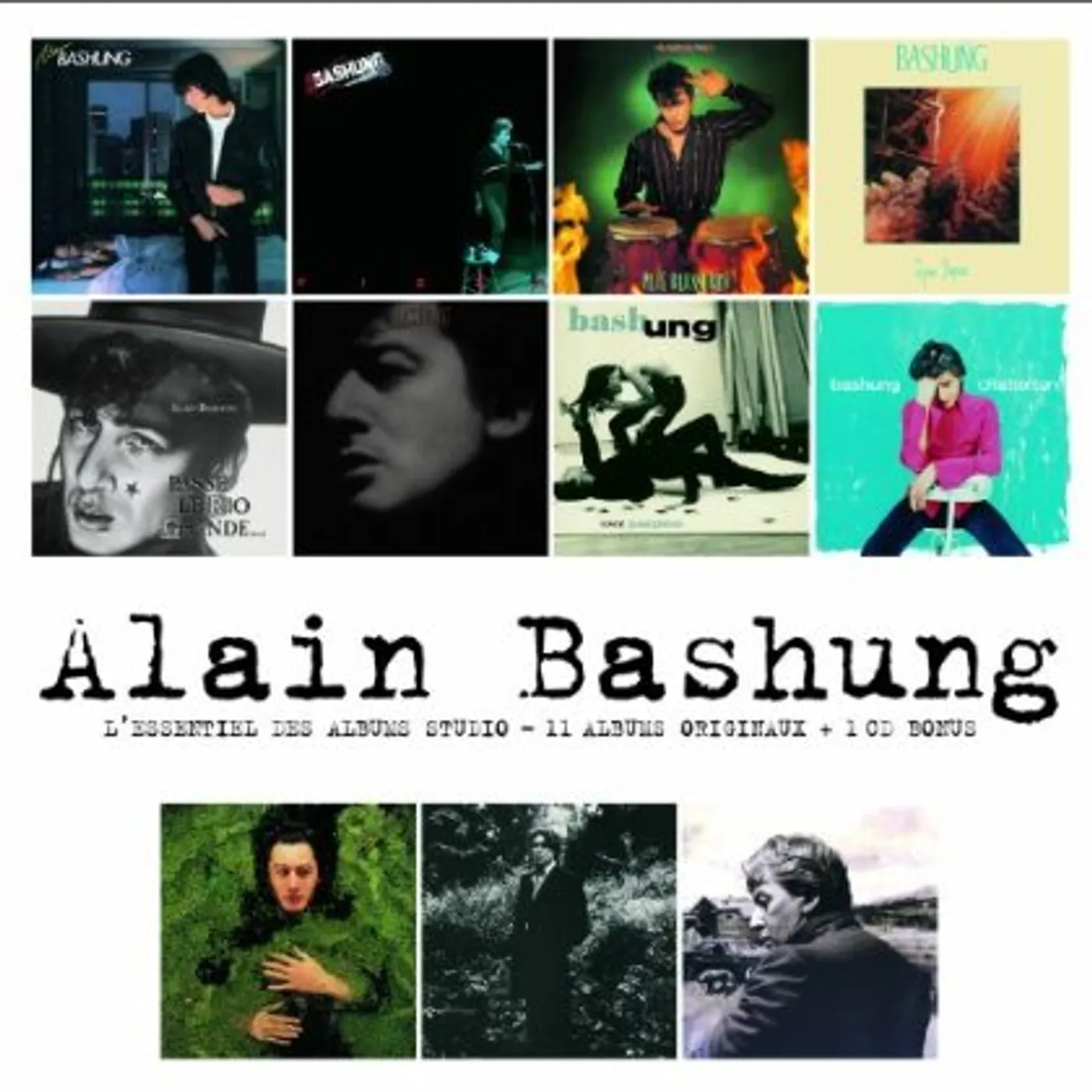 Alain Bashung L'ESSENTIEL DES ALBUMS STUDIO CD