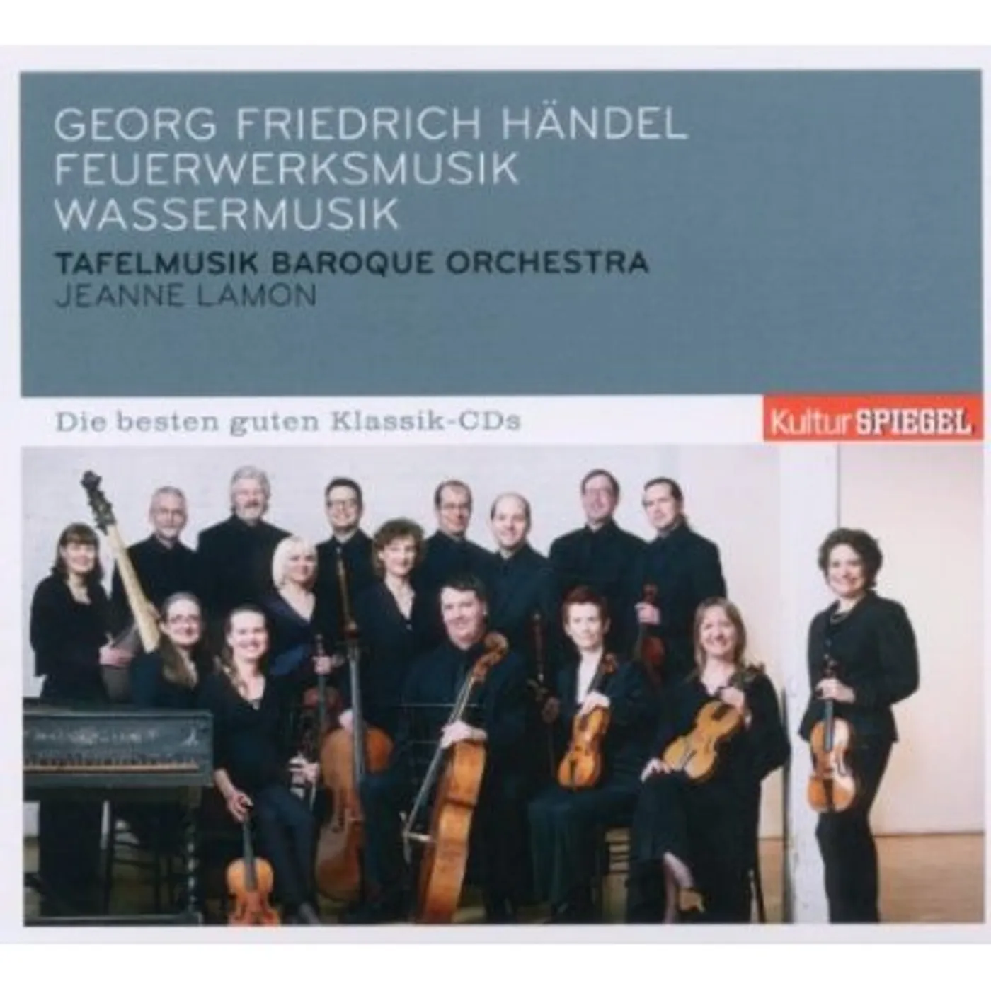 G F Händel WATER MUSIC/FIREWORKS/TAFELMUSIKBAROQUE ORCHESTRA/ CD