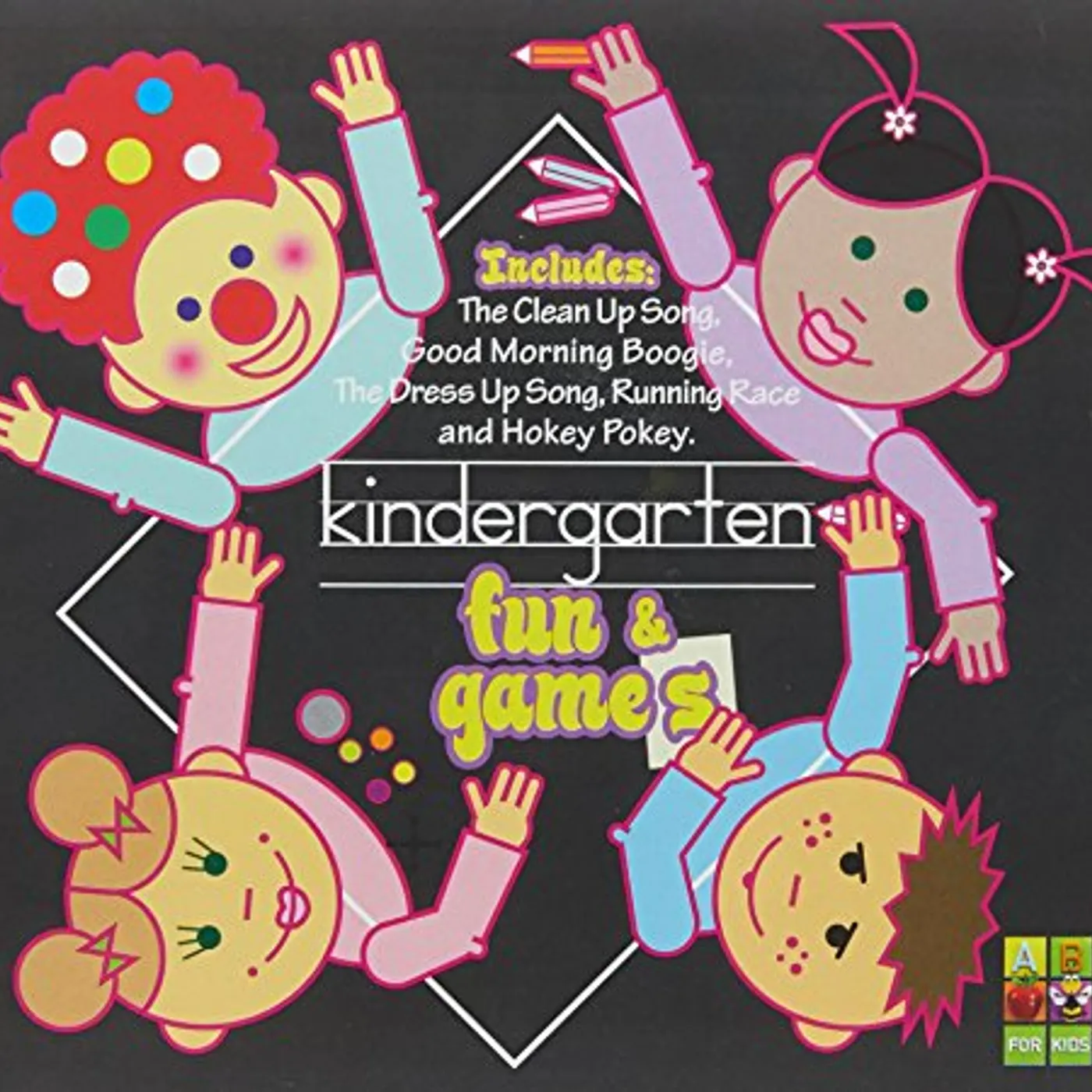 Juice Music KINDERGARTEN FUN & GAMES CD