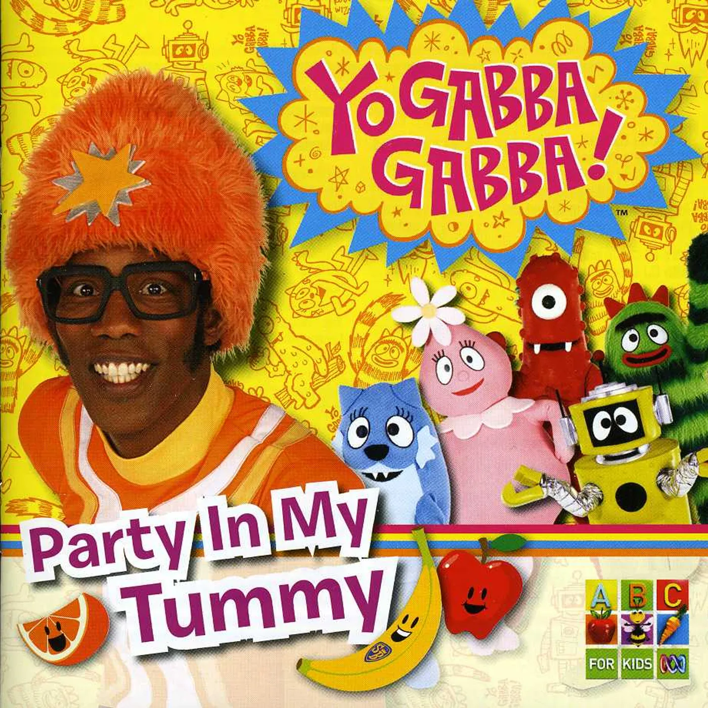 Yo Gabba Gabba PARTY IN MY TUMMY CD
