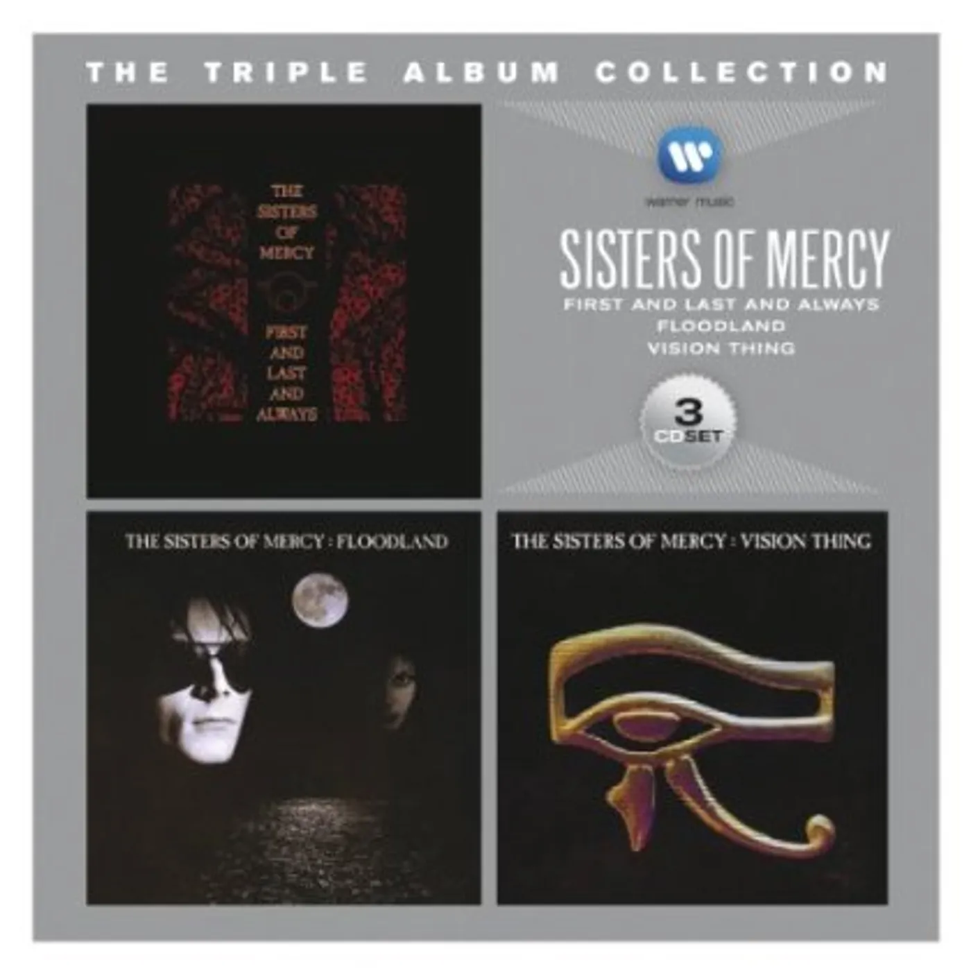 Sisters of Mercy TRIPLE ALBUM COLLECTION CD