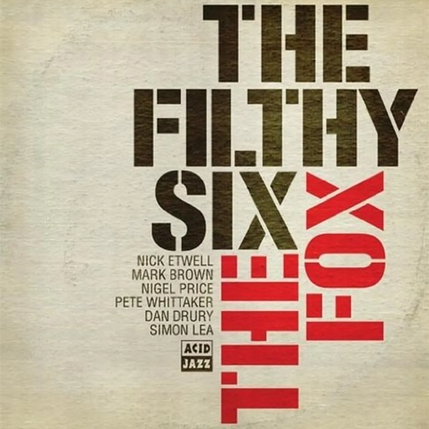 The Filthy Six FOX Vinyl Record
