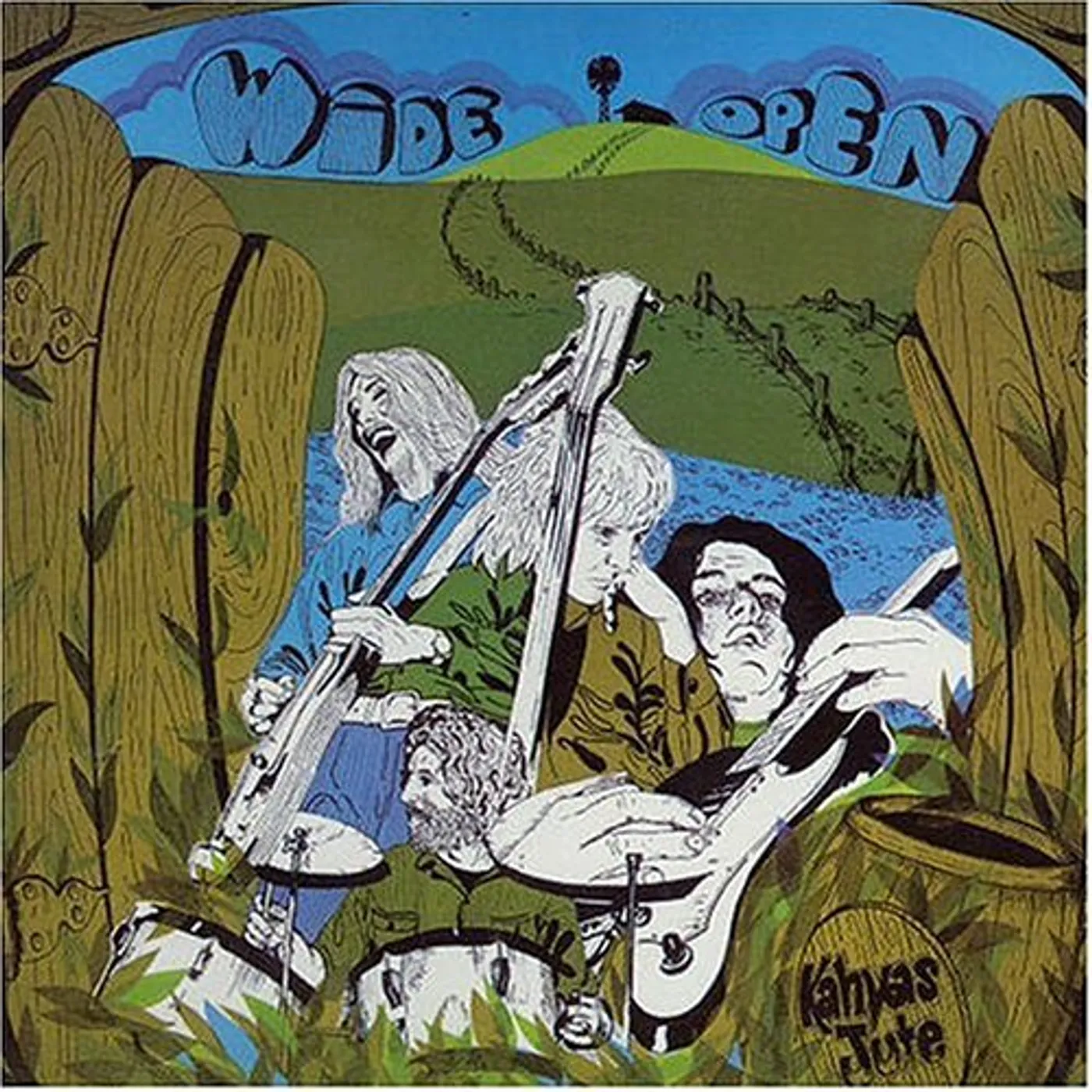 Kahvas Jute Wide Open Vinyl Record