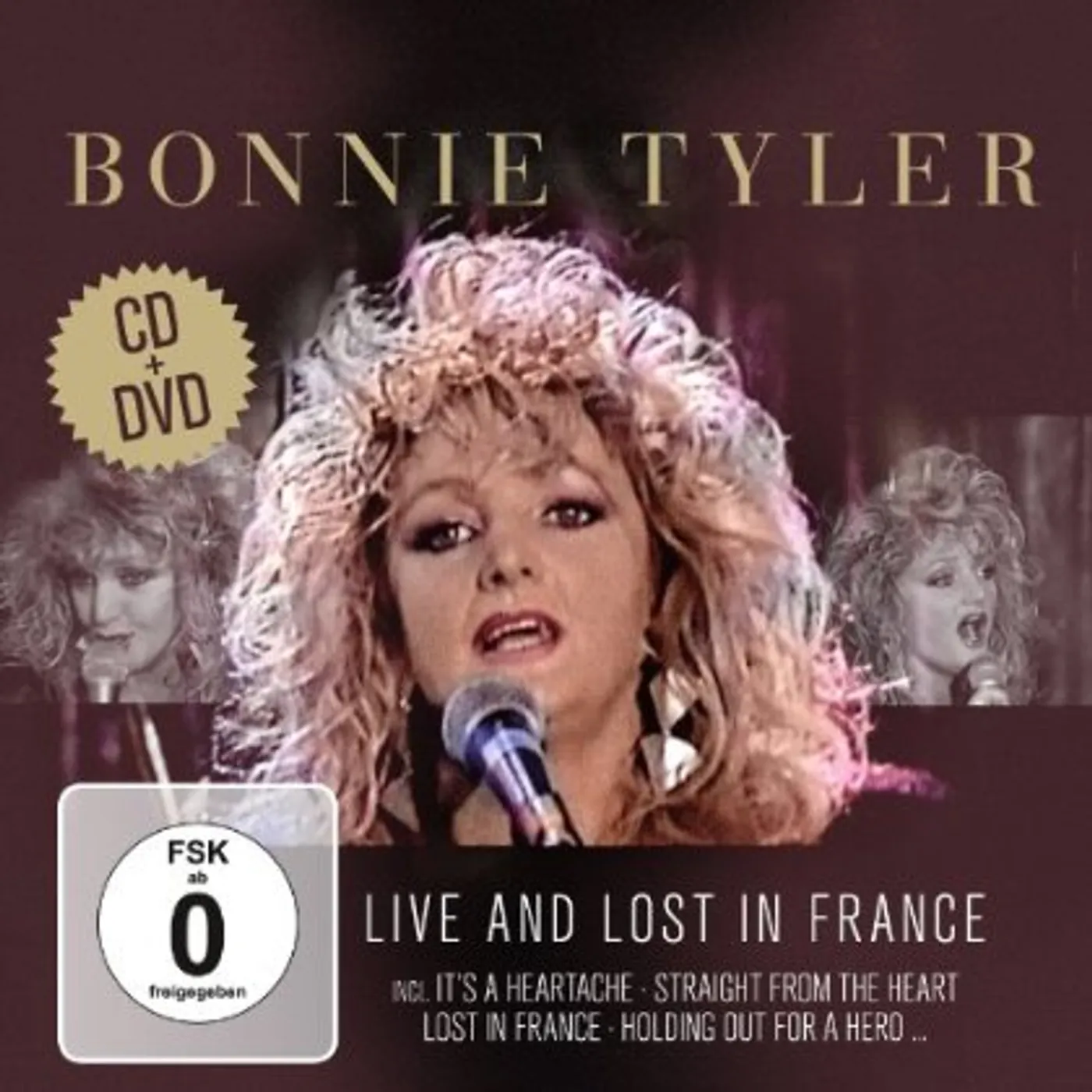 Bonnie Tyler LIVE & LOST IN FRANCE CD
