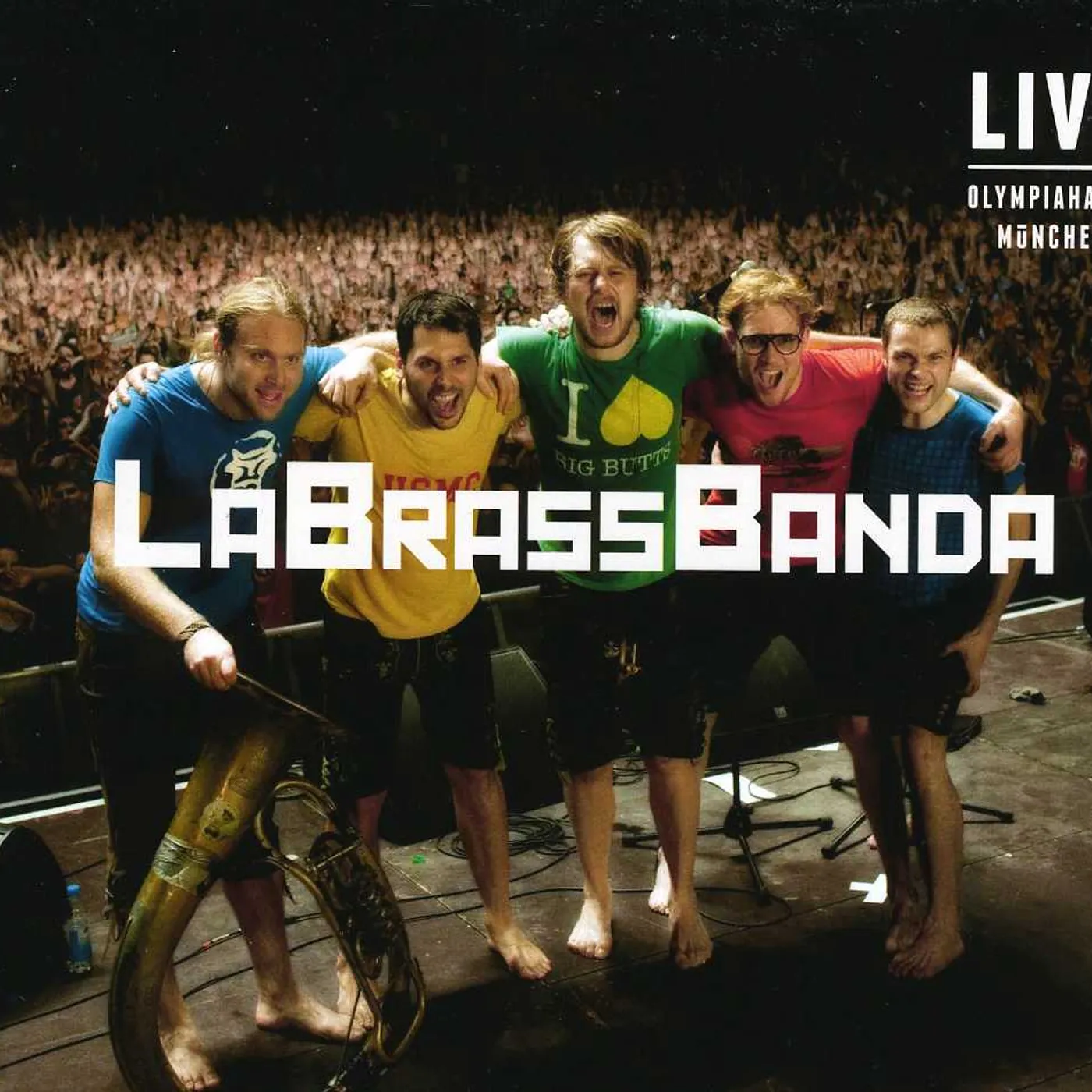LaBrassBanda LIVE OLYMPIAHALLE MUNCHEN CD