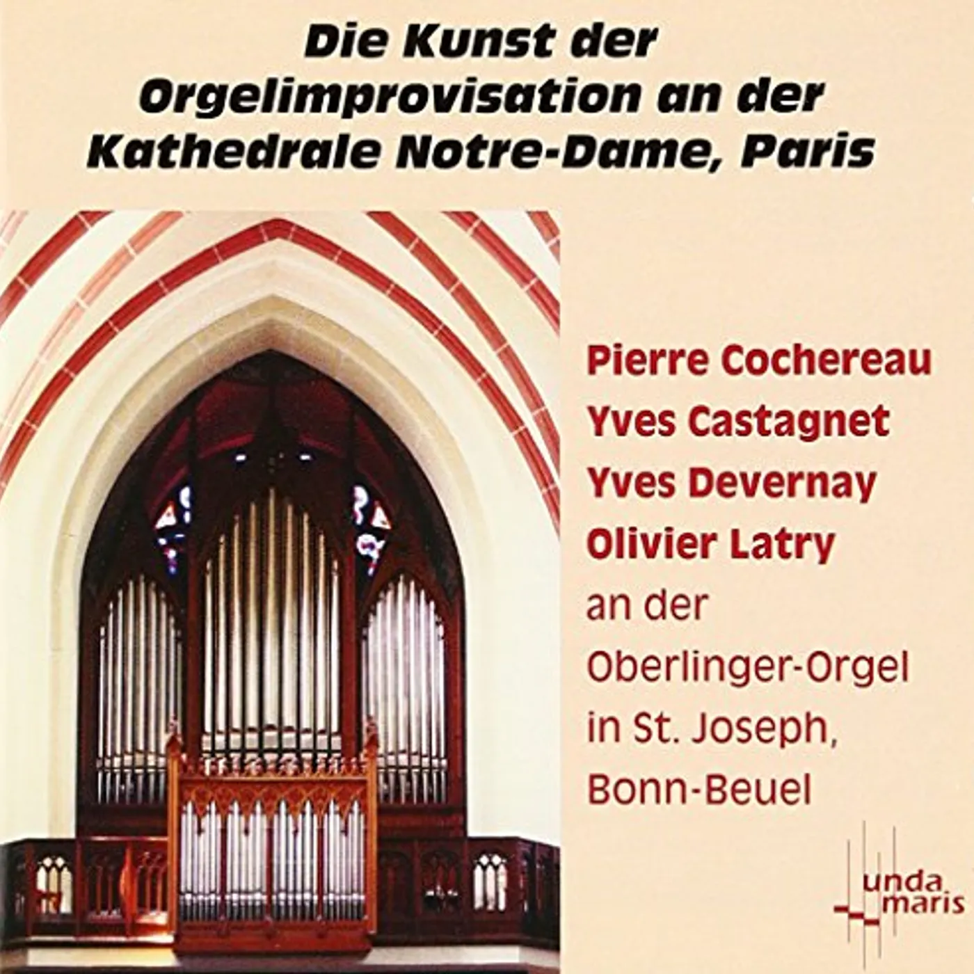 Pierre Cochereau IMPROVISATIONS: NOTRE DAME PARIS CD