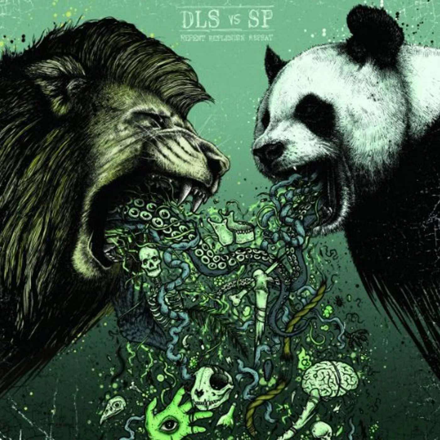 Dan Le Sac vs Scroobius Pip REPENT REPLENISH REPEAT Vinyl Record - UK Release