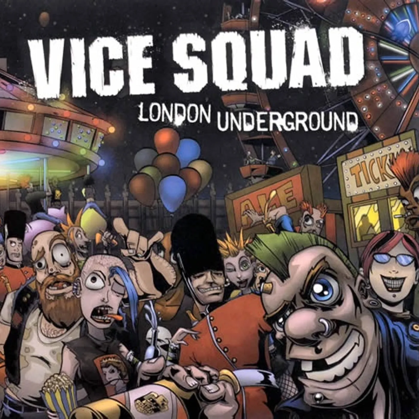 Vice Squad LONDON UNDERGROUND Vinyl Record