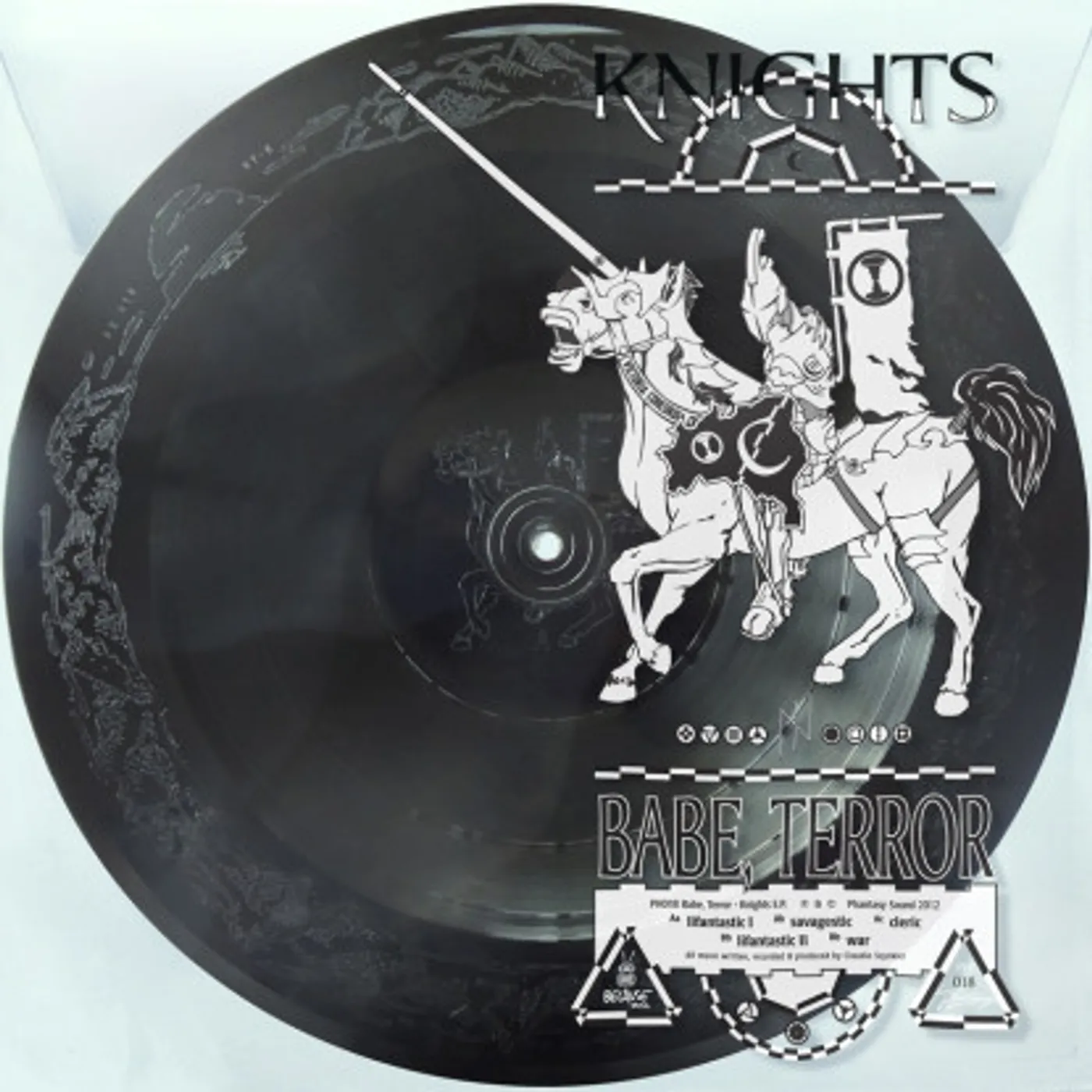 Babe Terror KNIGHTS Vinyl Record - UK Release
