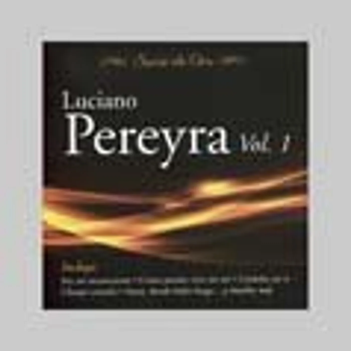 Luciano Pereyra SERIE DE ORO CD